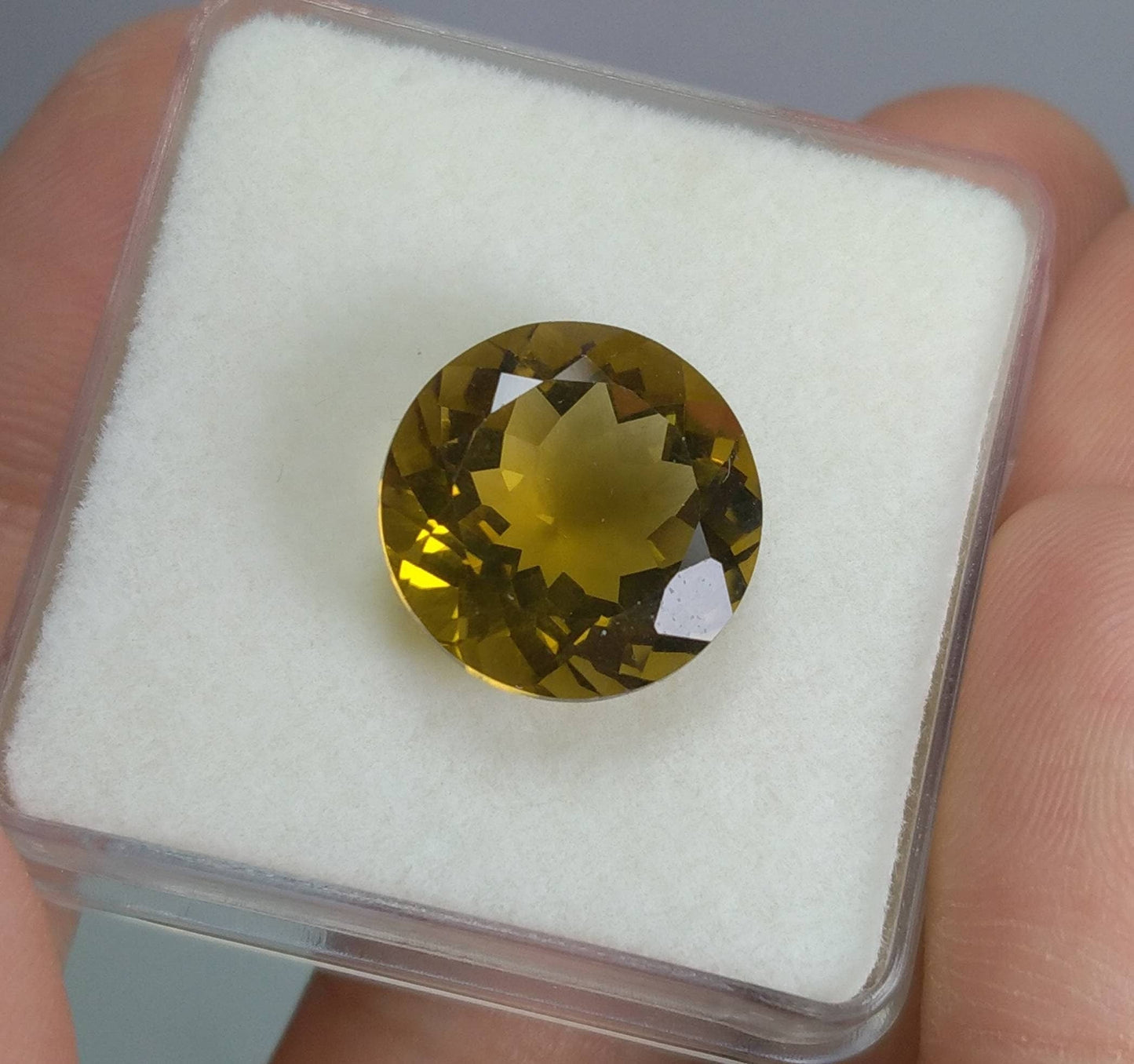 ARSAA GEMS AND MINERALSNatural top quality beautiful 9 carat round shape faceted citrine gem - Premium  from ARSAA GEMS AND MINERALS - Just $27.00! Shop now at ARSAA GEMS AND MINERALS