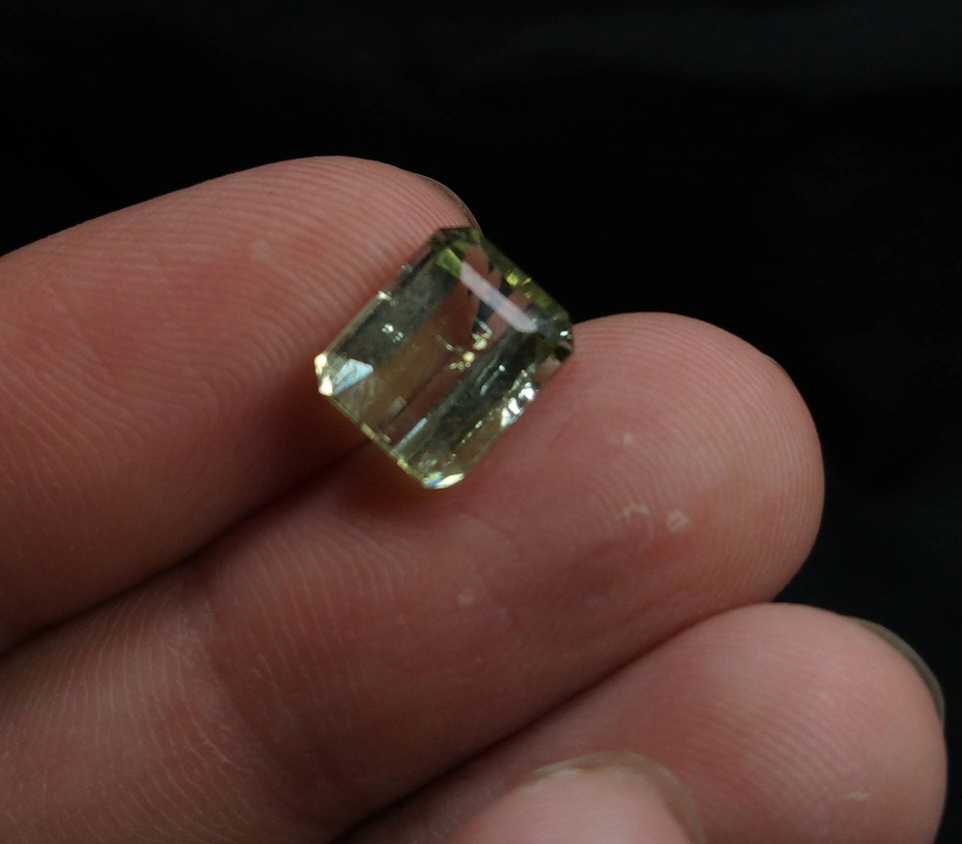 ARSAA GEMS AND MINERALSNatural top quality beautiful 4 carats yellow faceted tourmaline gem - Premium  from ARSAA GEMS AND MINERALS - Just $60.00! Shop now at ARSAA GEMS AND MINERALS