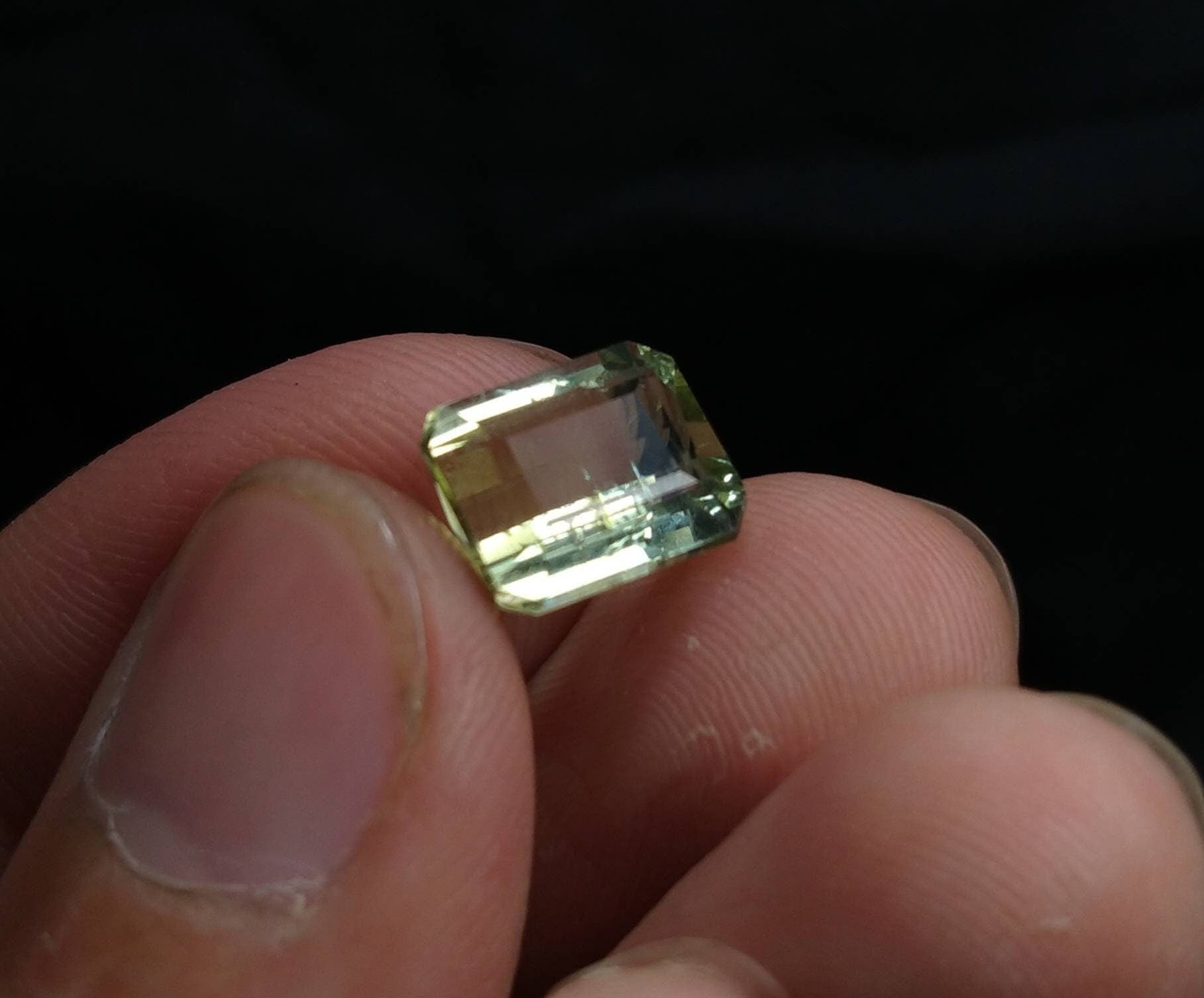 ARSAA GEMS AND MINERALSNatural top quality beautiful 4 carats yellow faceted tourmaline gem - Premium  from ARSAA GEMS AND MINERALS - Just $60.00! Shop now at ARSAA GEMS AND MINERALS