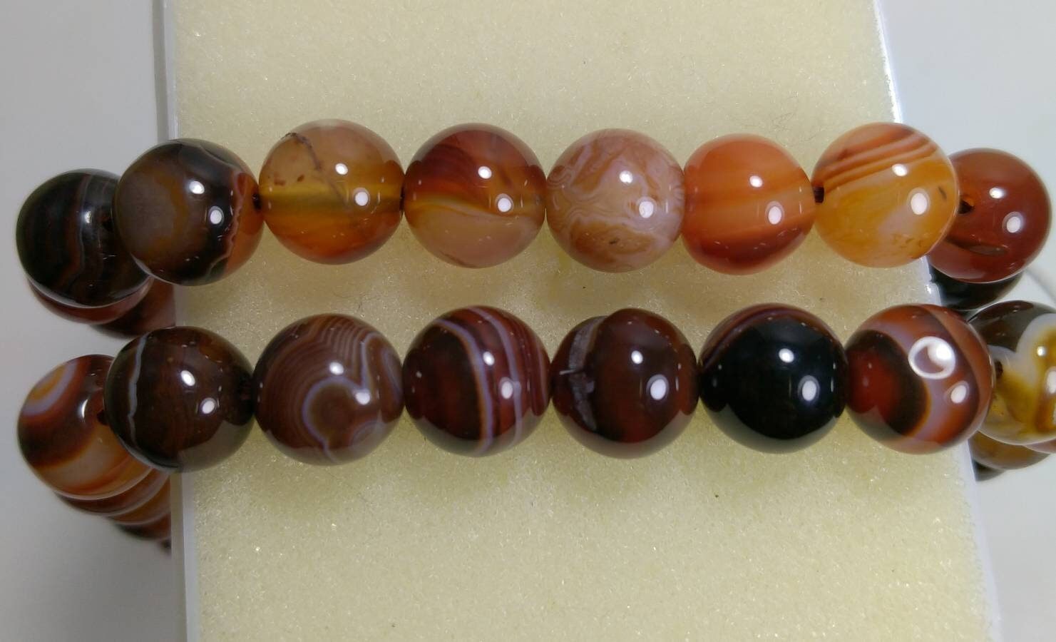 ARSAA GEMS AND MINERALSNatural top quality beautiful amazing strand of agate beads - Premium  from ARSAA GEMS AND MINERALS - Just $15.00! Shop now at ARSAA GEMS AND MINERALS