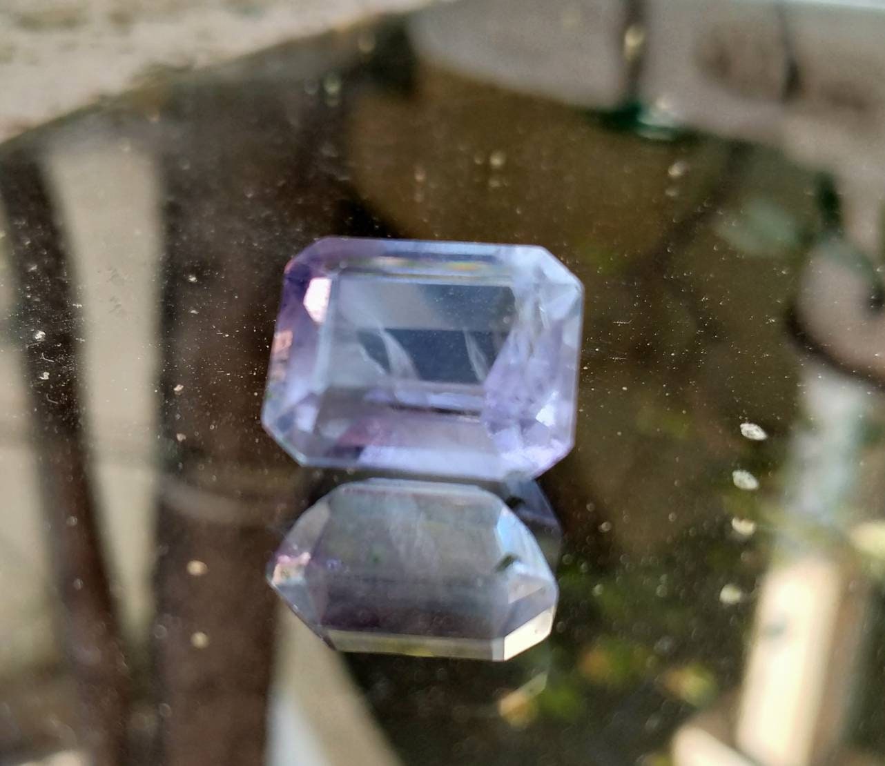 ARSAA GEMS AND MINERALSNatural top quality beautiful faceted 23 carats flourite gem - Premium  from ARSAA GEMS AND MINERALS - Just $23.00! Shop now at ARSAA GEMS AND MINERALS