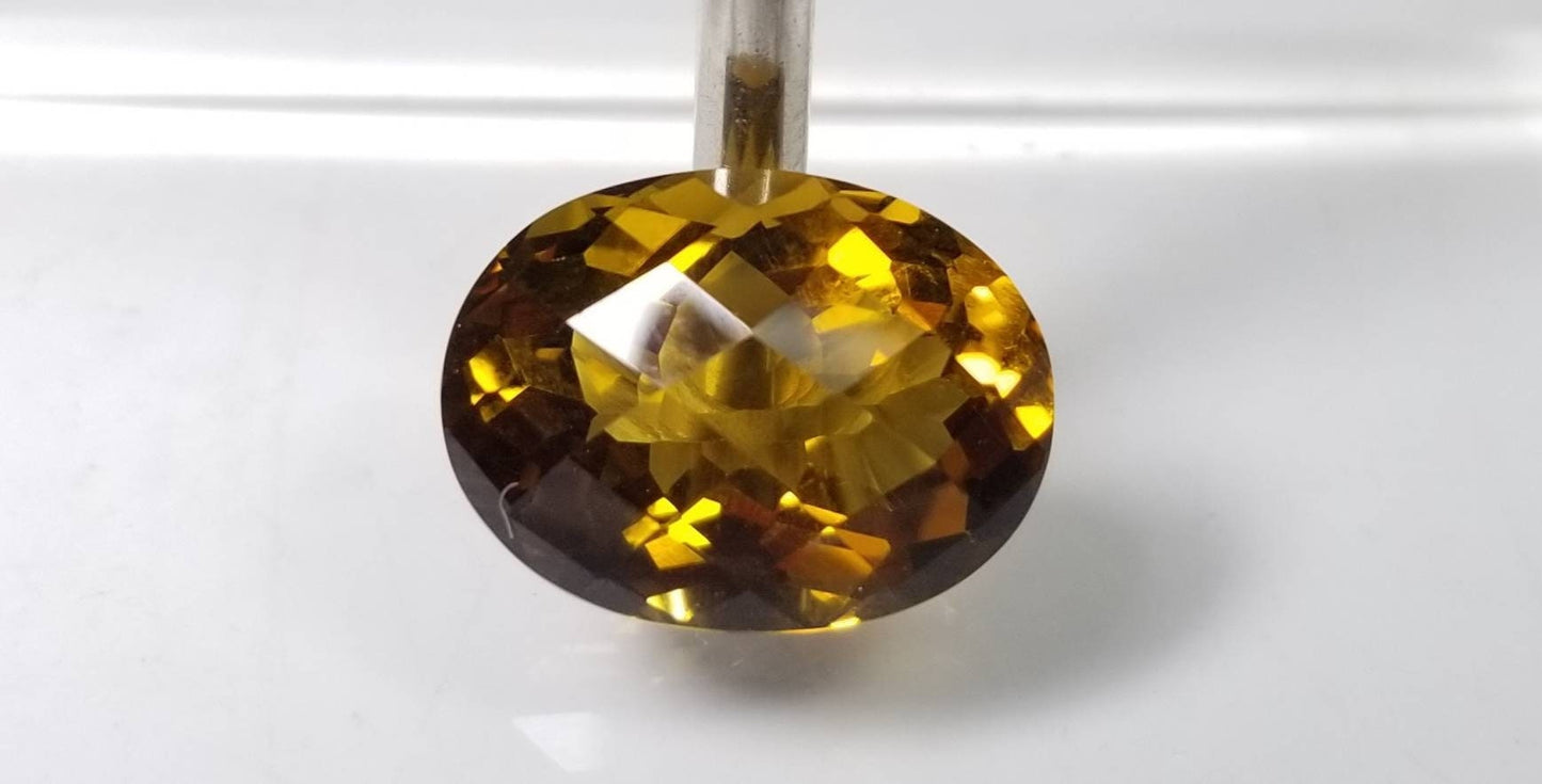 ARSAA GEMS AND MINERALSNatural top quality faceted ring size oval shape citrine gem - Premium  from ARSAA GEMS AND MINERALS - Just $30.00! Shop now at ARSAA GEMS AND MINERALS