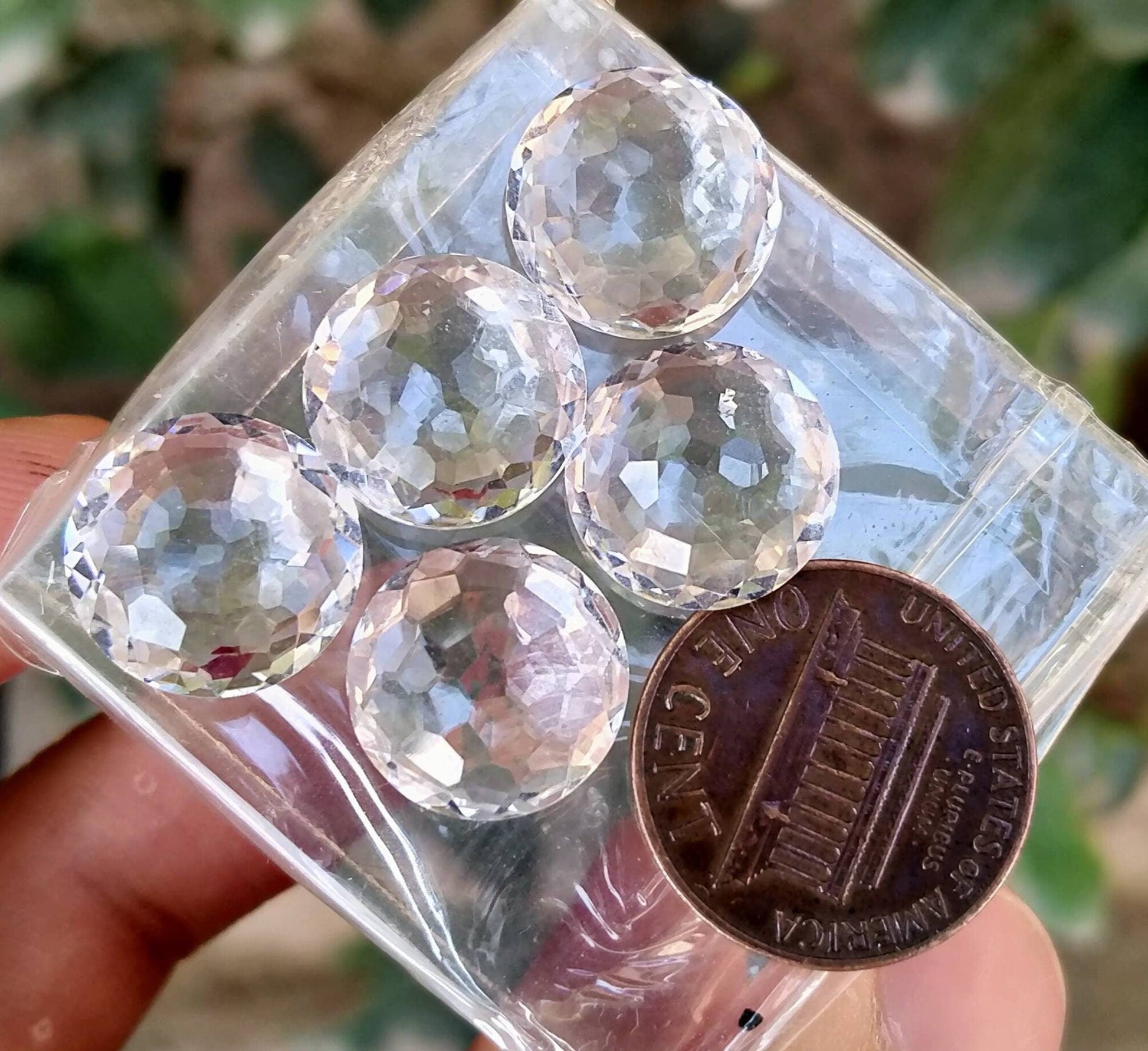 ARSAA GEMS AND MINERALSNatural top quality beautiful rose/cut faceted 27 carats calibrated quartz cabochons - Premium  from ARSAA GEMS AND MINERALS - Just $45.00! Shop now at ARSAA GEMS AND MINERALS