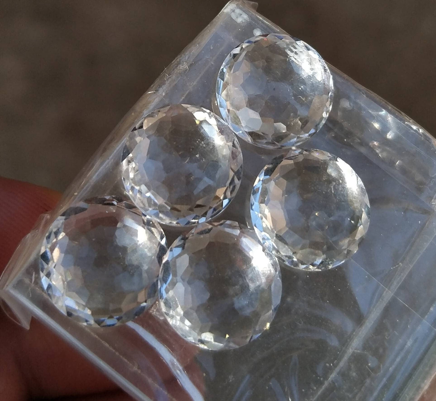 ARSAA GEMS AND MINERALSNatural top quality beautiful rose/cut faceted 27 carats calibrated quartz cabochons - Premium  from ARSAA GEMS AND MINERALS - Just $45.00! Shop now at ARSAA GEMS AND MINERALS