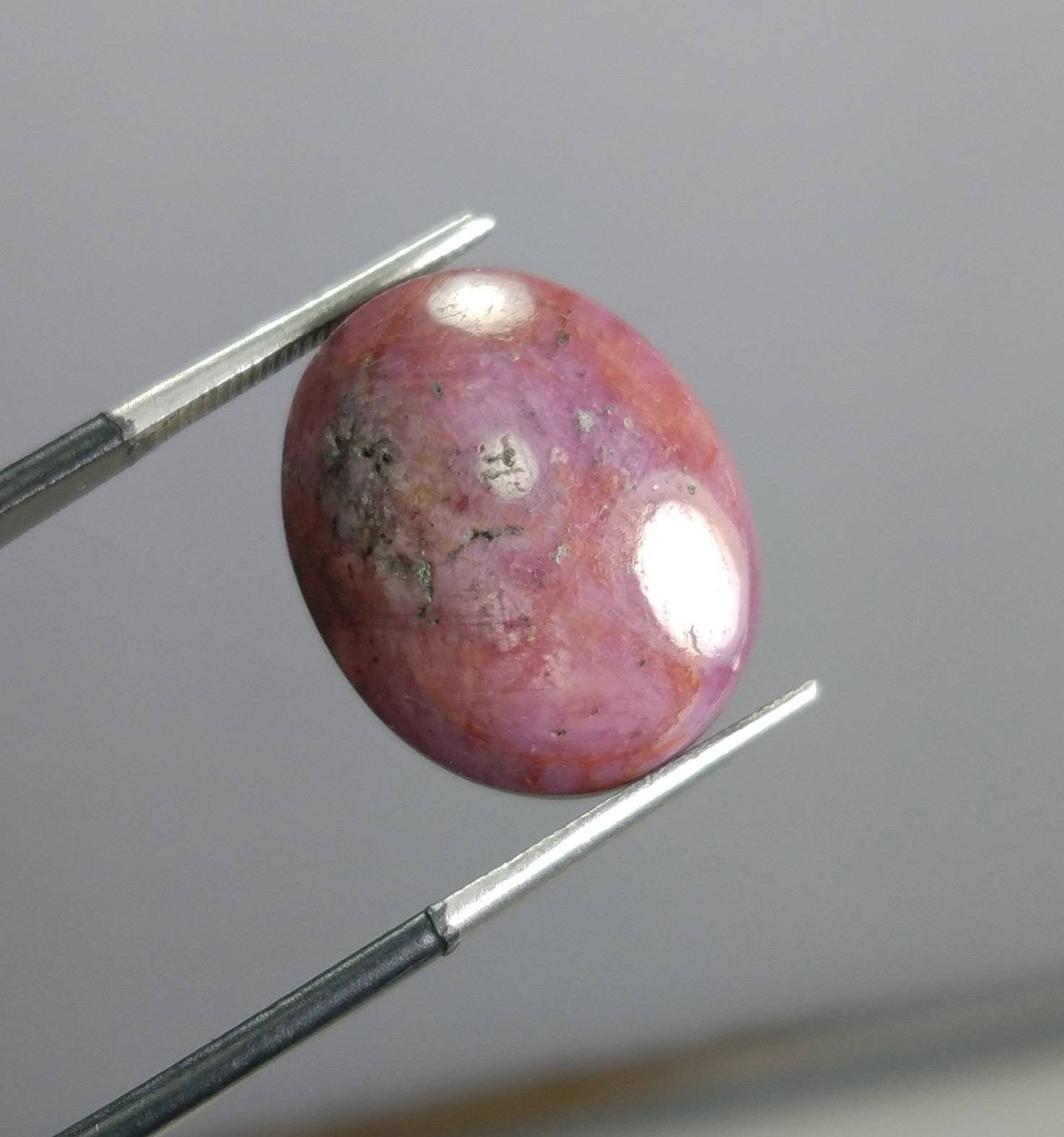 ARSAA GEMS AND MINERALSNatural aesthetic Beautiful 33 carats fine quality eclipse shape star ruby cabochon - Premium  from ARSAA GEMS AND MINERALS - Just $60.00! Shop now at ARSAA GEMS AND MINERALS
