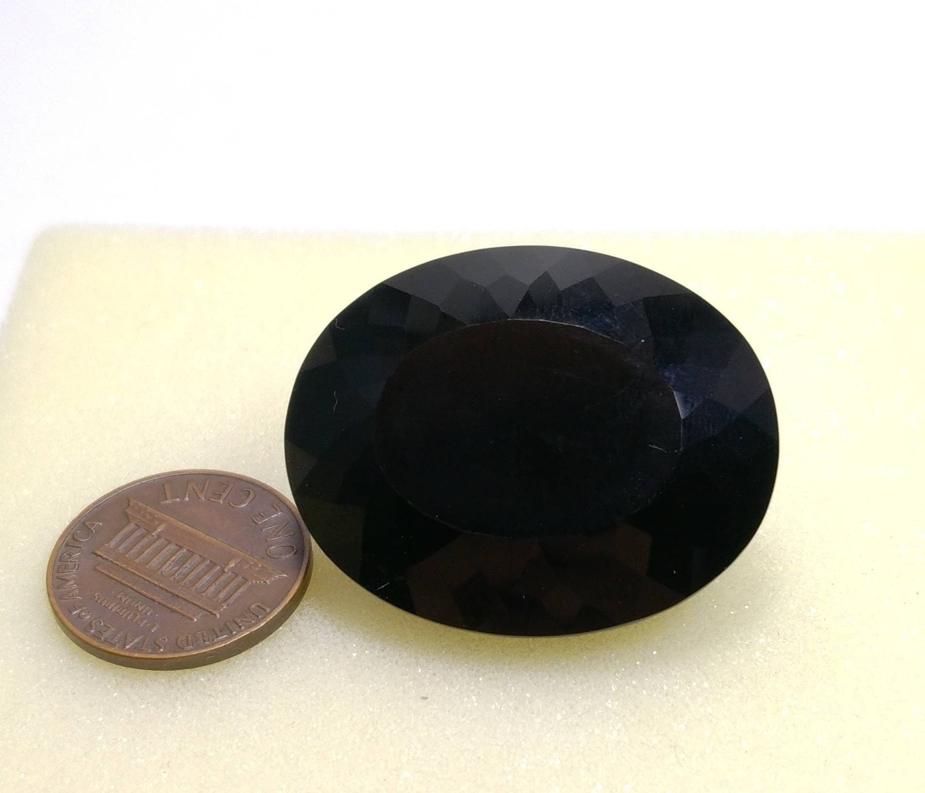 ARSAA GEMS AND MINERALSNatural fine quality beautiful 91 carats faceted oval shape smokey quartz gem - Premium  from ARSAA GEMS AND MINERALS - Just $23.00! Shop now at ARSAA GEMS AND MINERALS