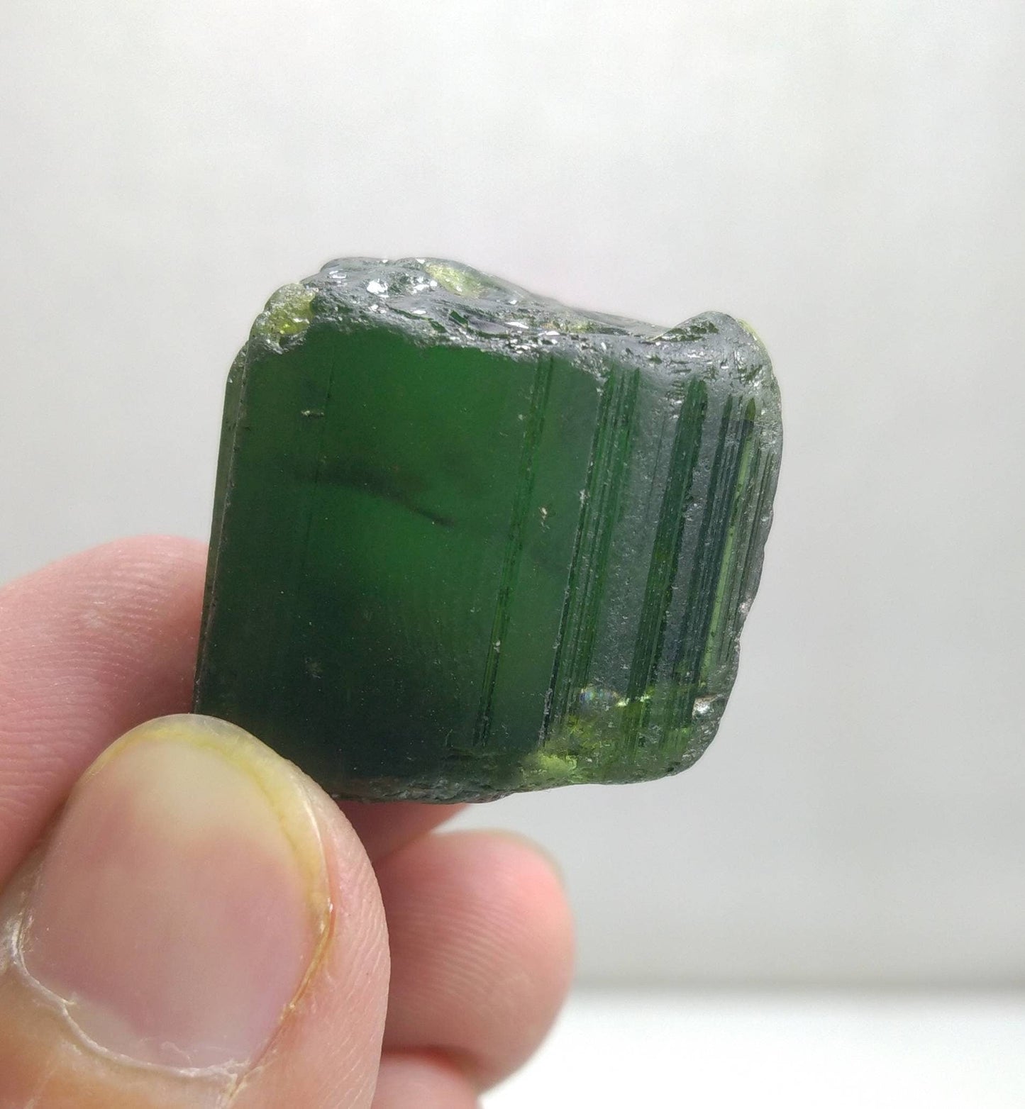 ARSAA GEMS AND MINERALSNatural High quality 23 grams illuvial green tourmaline crystal - Premium  from ARSAA GEMS AND MINERALS - Just $230.00! Shop now at ARSAA GEMS AND MINERALS
