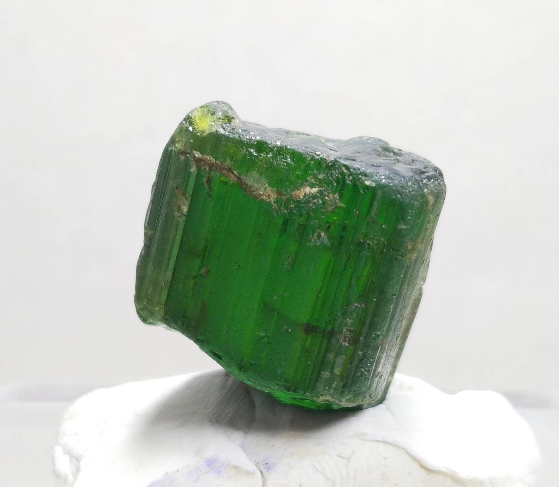 ARSAA GEMS AND MINERALSNatural High quality 23 grams illuvial green tourmaline crystal - Premium  from ARSAA GEMS AND MINERALS - Just $230.00! Shop now at ARSAA GEMS AND MINERALS