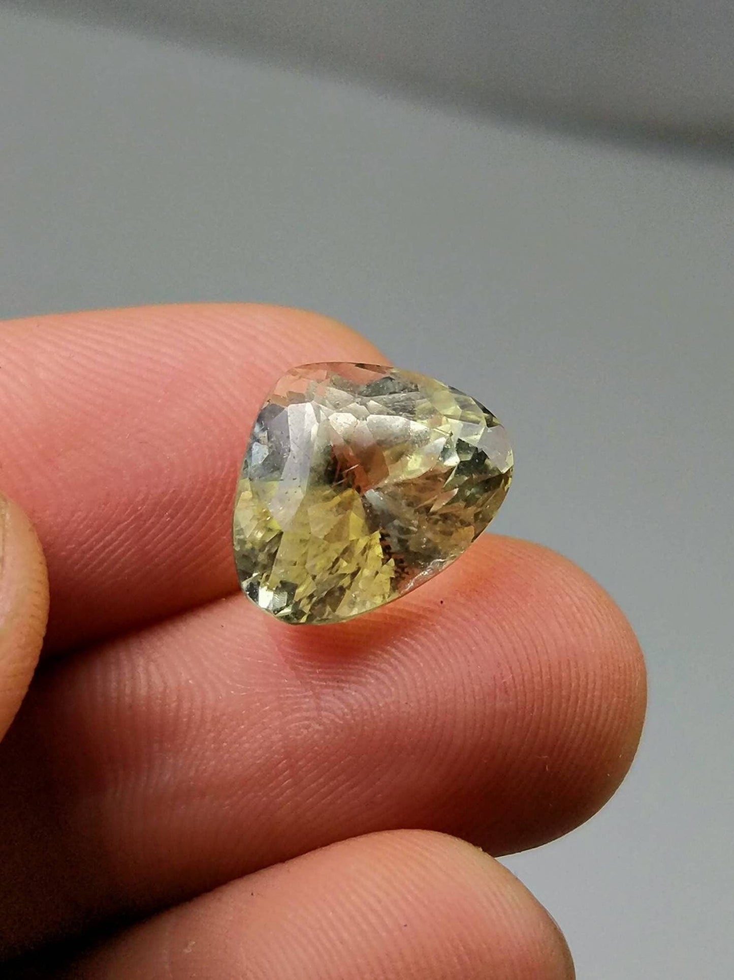 ARSAA GEMS AND MINERALSNatural top quality beautiful 10 carats trillion shape kunzite gem - Premium  from ARSAA GEMS AND MINERALS - Just $30.00! Shop now at ARSAA GEMS AND MINERALS