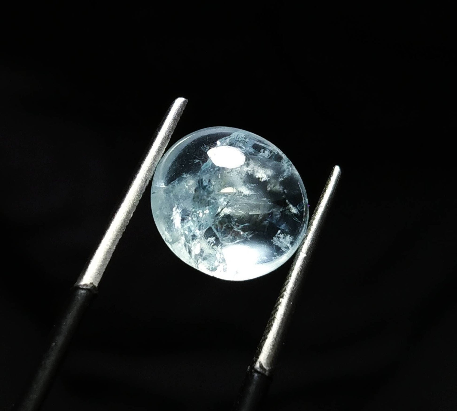 ARSAA GEMS AND MINERALSNatural fine quality beautiful 31 carats small lot of oval shapes aquamarine Cabochons - Premium  from ARSAA GEMS AND MINERALS - Just $62.00! Shop now at ARSAA GEMS AND MINERALS