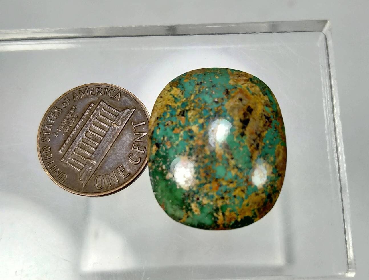 ARSAA GEMS AND MINERALSNatural good quality beautiful cabochon of turquoise - Premium  from ARSAA GEMS AND MINERALS - Just $15.00! Shop now at ARSAA GEMS AND MINERALS