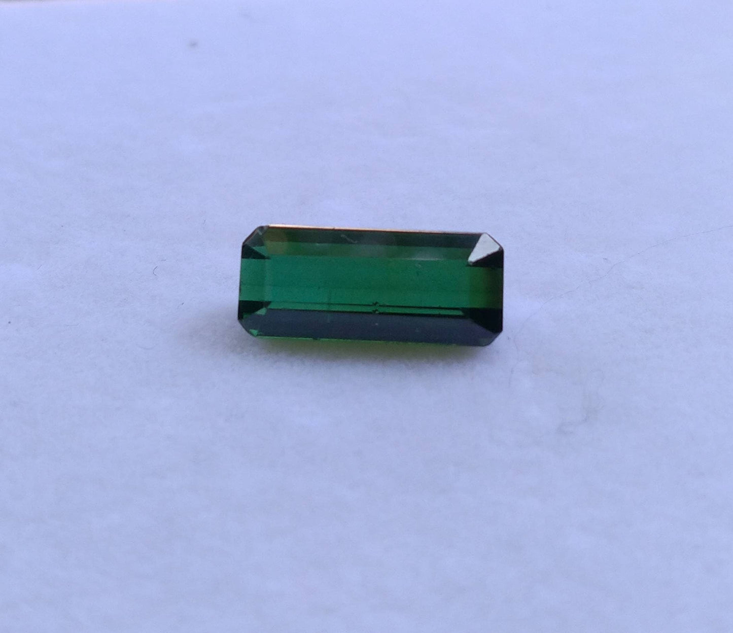 ARSAA GEMS AND MINERALSNatural top quality beautiful 4 carats clear green faceted radiant shape Tourmaline gem - Premium  from ARSAA GEMS AND MINERALS - Just $80.00! Shop now at ARSAA GEMS AND MINERALS