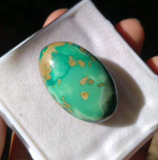 ARSAA GEMS AND MINERALSNatural fine quality beautiful 70 carats oval shape green untreated unheated turquoise cabochon - Premium  from ARSAA GEMS AND MINERALS - Just $70.00! Shop now at ARSAA GEMS AND MINERALS