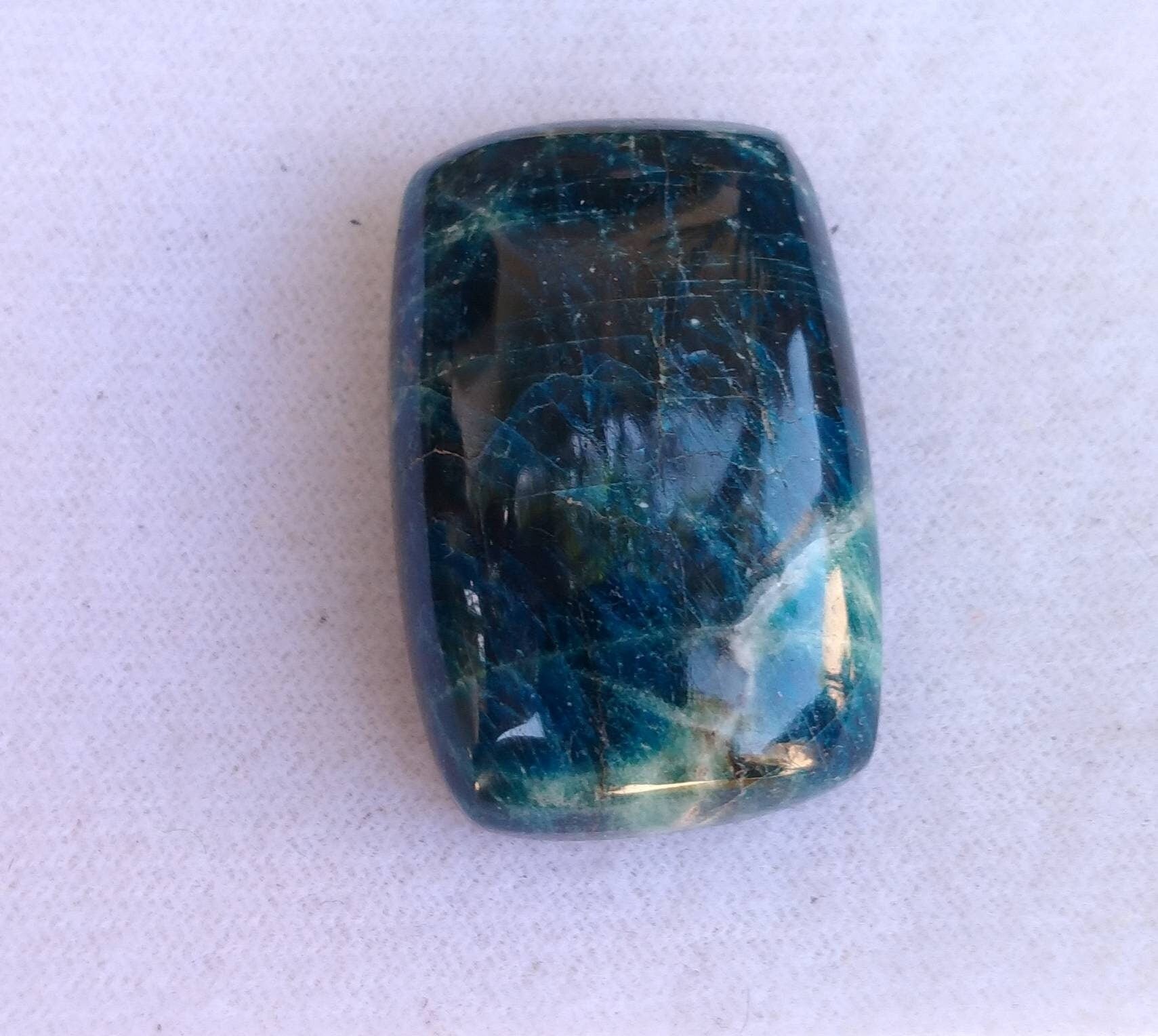 ARSAA GEMS AND MINERALSNatural fine quality beautiful 75 carats oval shape UV reactive lazurite var afghanite cabochon - Premium  from ARSAA GEMS AND MINERALS - Just $60.00! Shop now at ARSAA GEMS AND MINERALS