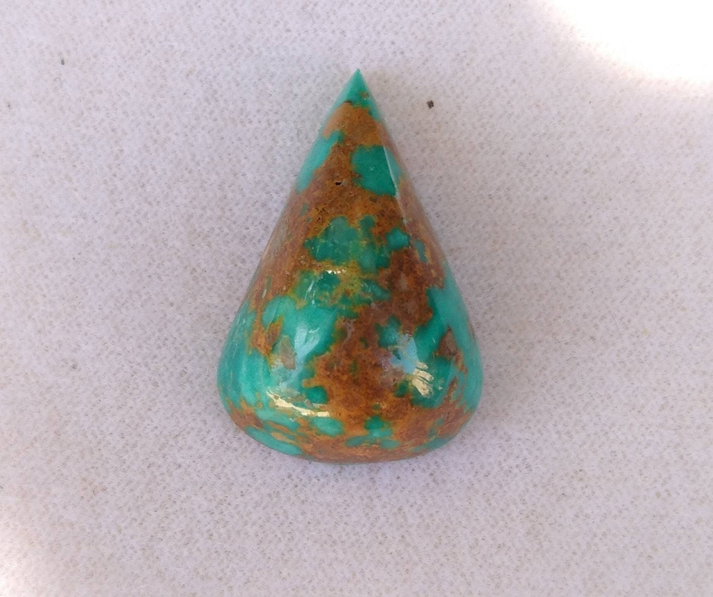 ARSAA GEMS AND MINERALSNatural fine quality beautiful 30 carats pear shape untreated unheated turquoise cabochon - Premium  from ARSAA GEMS AND MINERALS - Just $30.00! Shop now at ARSAA GEMS AND MINERALS