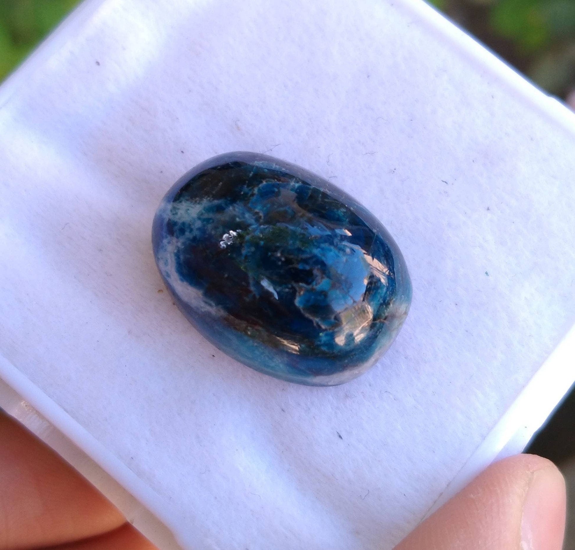 ARSAA GEMS AND MINERALSNatural fine quality beautiful 41 carats oval shape UV reactive lazurite var afghanite cabochon - Premium  from ARSAA GEMS AND MINERALS - Just $45.00! Shop now at ARSAA GEMS AND MINERALS