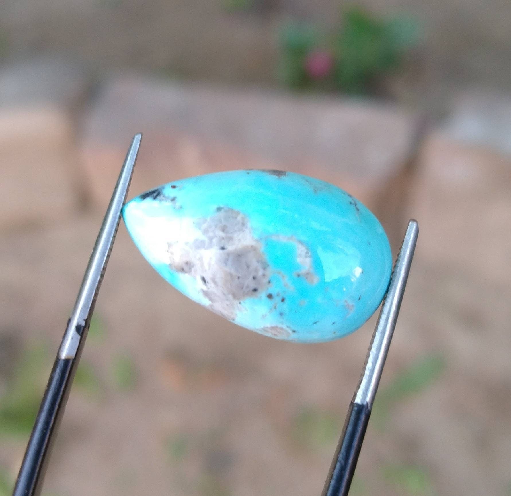ARSAA GEMS AND MINERALSNatural fine quality beautiful 45 carats pear shapes small lot of blue kingman stabilized some of them with pyrite turquoise cabochons - Premium  from ARSAA GEMS AND MINERALS - Just $40.00! Shop now at ARSAA GEMS AND MINERALS