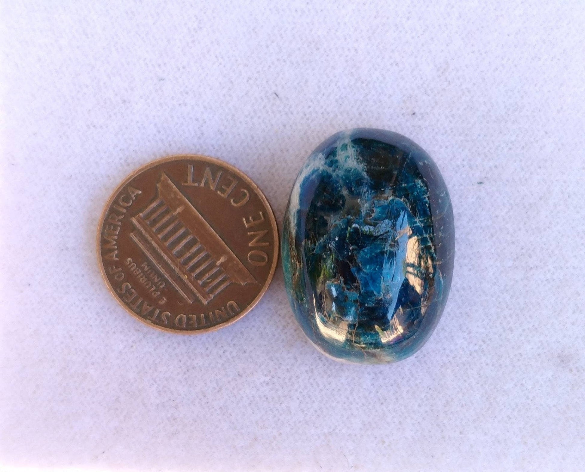 ARSAA GEMS AND MINERALSNatural fine quality beautiful 41 carats oval shape UV reactive lazurite var afghanite cabochon - Premium  from ARSAA GEMS AND MINERALS - Just $45.00! Shop now at ARSAA GEMS AND MINERALS