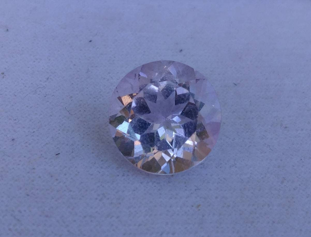 ARSAA GEMS AND MINERALSNatural good quality beautiful 10 carats round shape light purple VV clarity faceted amethyst gem - Premium  from ARSAA GEMS AND MINERALS - Just $27.00! Shop now at ARSAA GEMS AND MINERALS