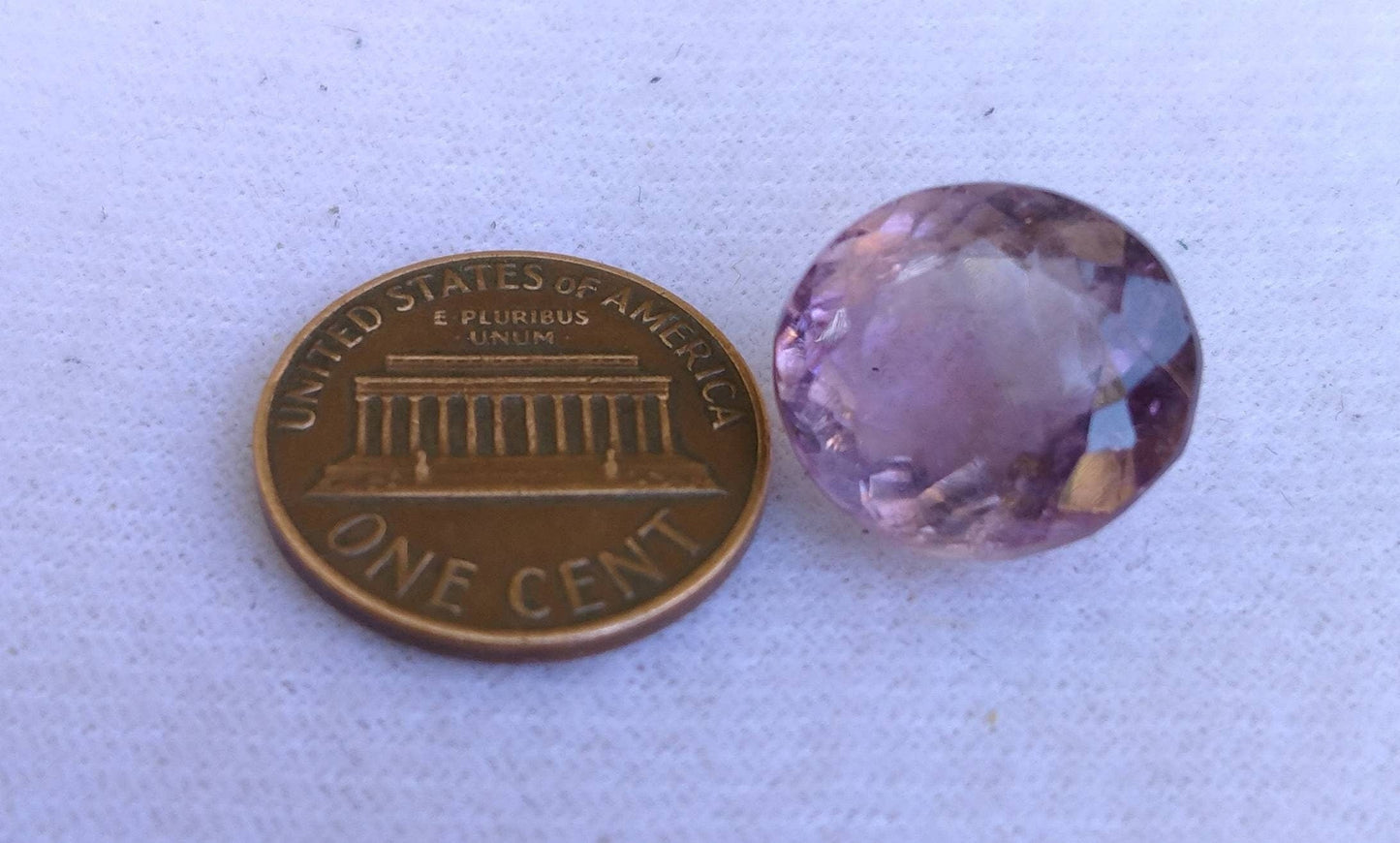 ARSAA GEMS AND MINERALSNatural good quality beautiful 13 carats oval shape light purple VV clarity faceted amethyst gem - Premium  from ARSAA GEMS AND MINERALS - Just $35.00! Shop now at ARSAA GEMS AND MINERALS
