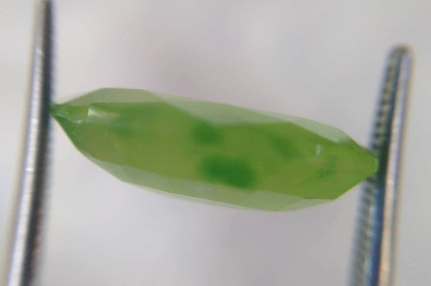 ARSAA GEMS AND MINERALSNatural top quality beautiful 5.5 carats oval shape faceted green hydrograssular garnet gem - Premium  from ARSAA GEMS AND MINERALS - Just $15.00! Shop now at ARSAA GEMS AND MINERALS