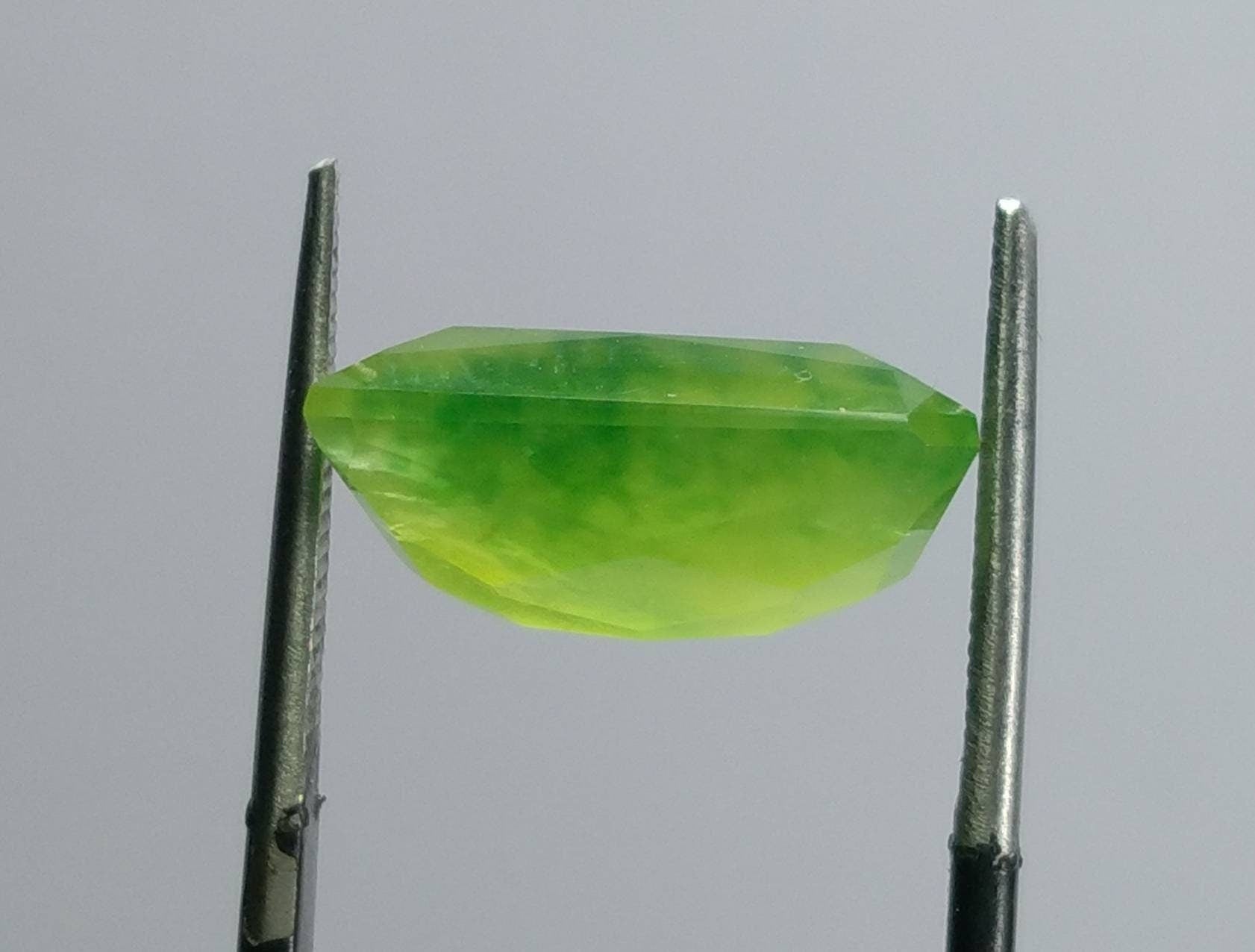 ARSAA GEMS AND MINERALSNatural top quality beautiful 10.5 carats green radiant cut shape Faceted hydrograssular garnet gem - Premium  from ARSAA GEMS AND MINERALS - Just $20.00! Shop now at ARSAA GEMS AND MINERALS