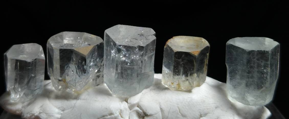 ARSAA GEMS AND MINERALSNatural top quality beautiful 11.3 grams terminated clear small lot of aquamarine crystals - Premium  from ARSAA GEMS AND MINERALS - Just $50.00! Shop now at ARSAA GEMS AND MINERALS