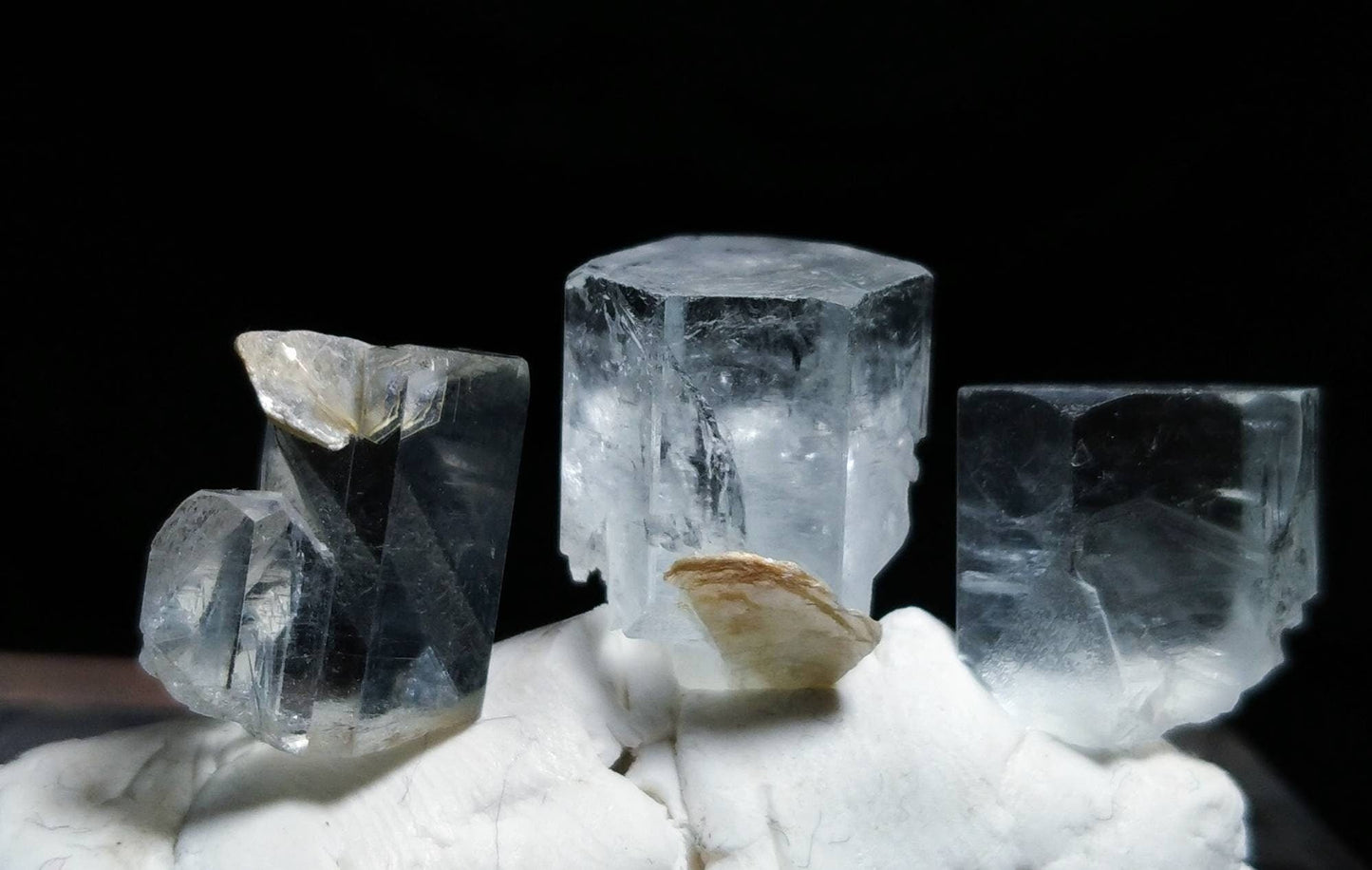 ARSAA GEMS AND MINERALSNatural top quality beautiful 11.9 grams terminated clear small lot of aquamarine crystals - Premium  from ARSAA GEMS AND MINERALS - Just $60.00! Shop now at ARSAA GEMS AND MINERALS