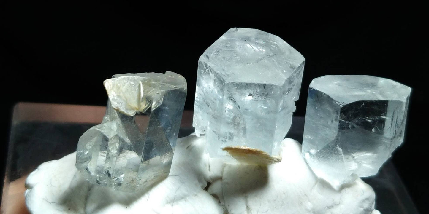 ARSAA GEMS AND MINERALSNatural top quality beautiful 11.9 grams terminated clear small lot of aquamarine crystals - Premium  from ARSAA GEMS AND MINERALS - Just $60.00! Shop now at ARSAA GEMS AND MINERALS