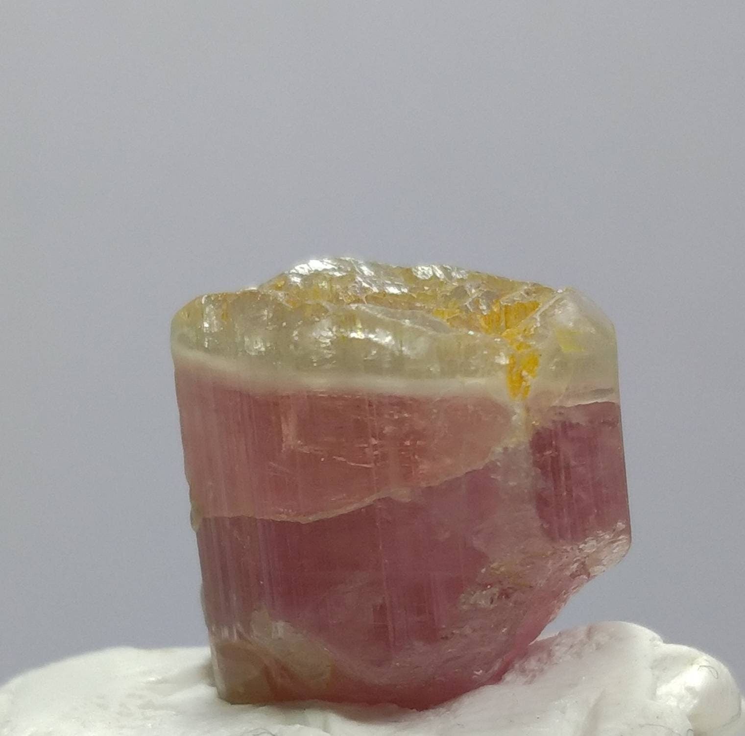 ARSAA GEMS AND MINERALSNatural top quality beautiful 7.8 grams terminated bicolor Tourmaline crystal - Premium  from ARSAA GEMS AND MINERALS - Just $60.00! Shop now at ARSAA GEMS AND MINERALS