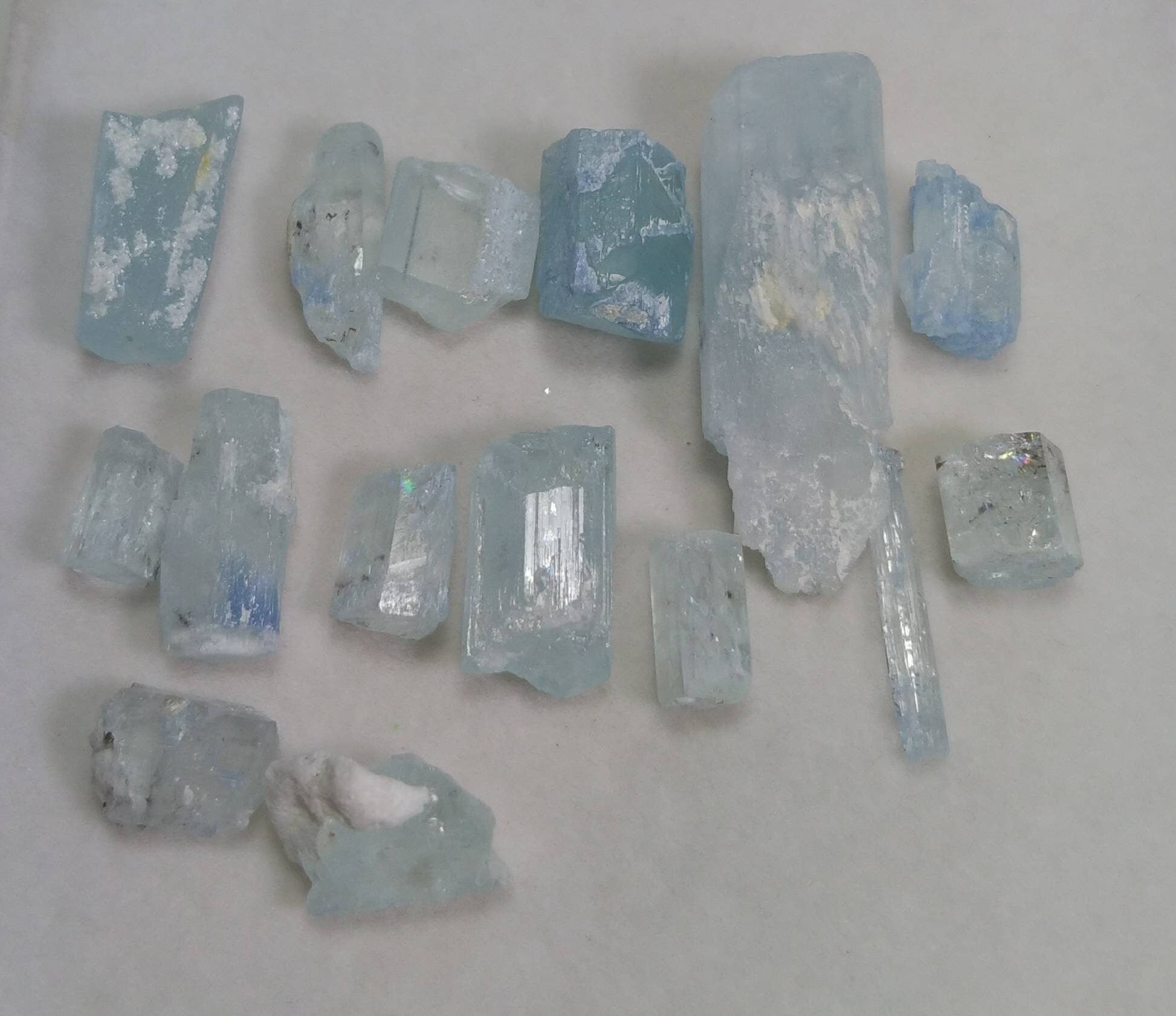 ARSAA GEMS AND MINERALSNatural fine quality beautiful 20.8 grams light blue small lot of aquamarine crystals - Premium  from ARSAA GEMS AND MINERALS - Just $120.00! Shop now at ARSAA GEMS AND MINERALS