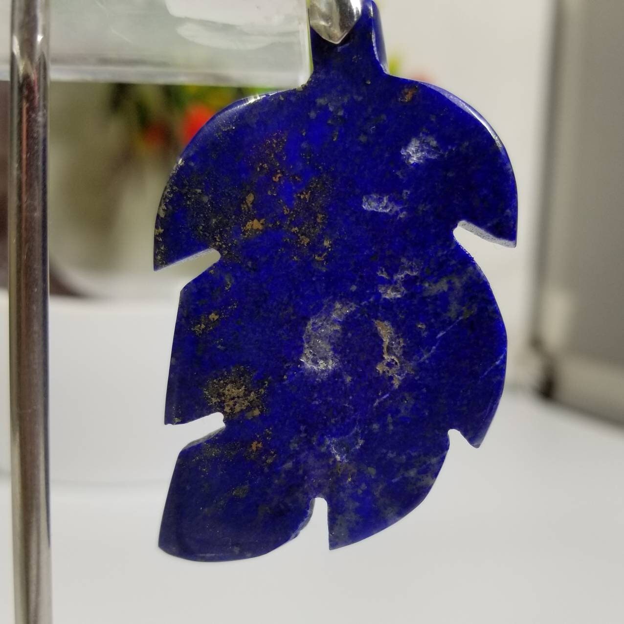 ARSAA GEMS AND MINERALSNatural good quality locket lapis lazuli leaf pendant - Premium  from ARSAA GEMS AND MINERALS - Just $8.00! Shop now at ARSAA GEMS AND MINERALS