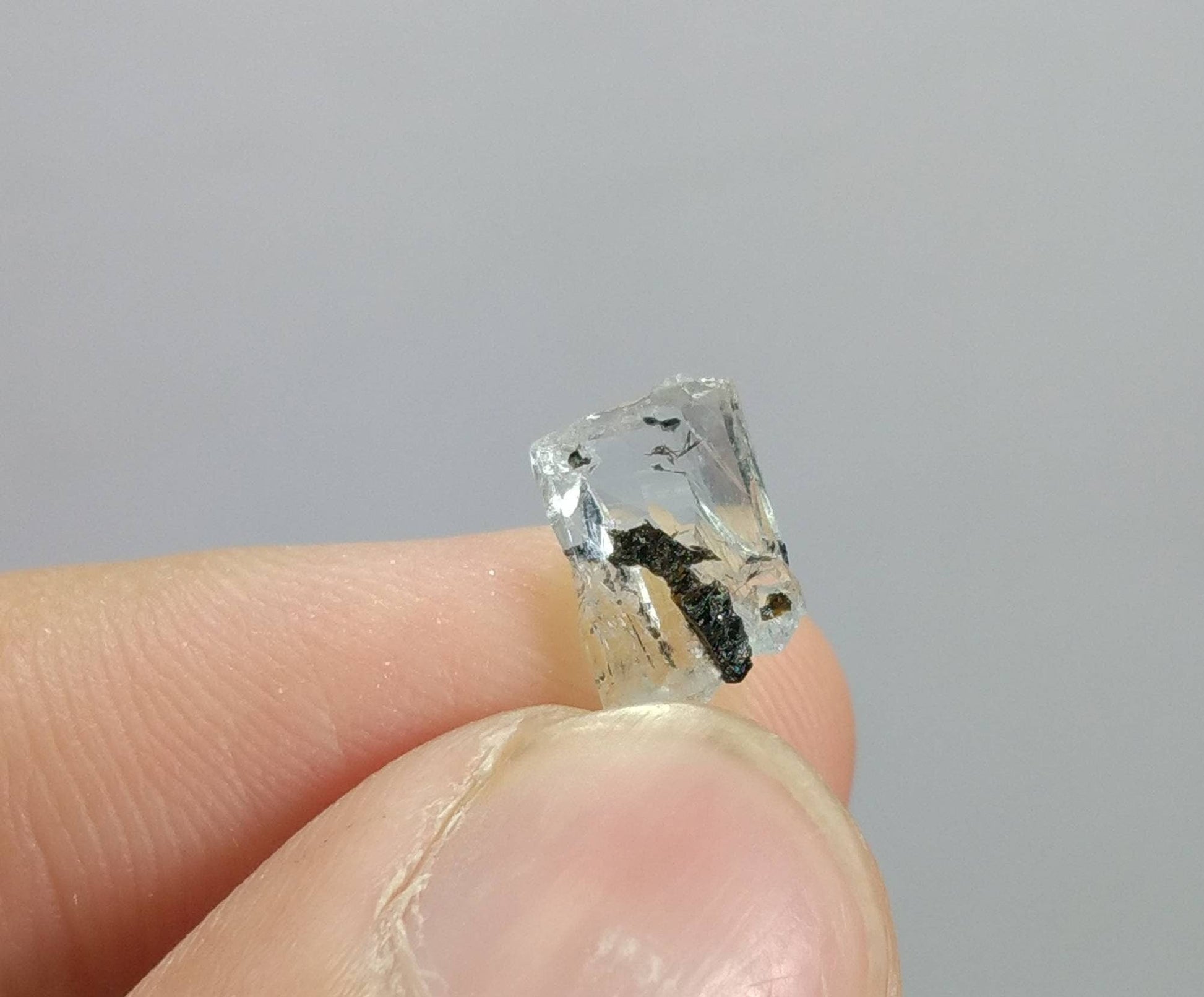 ARSAA GEMS AND MINERALSNatural high quality beautiful very rare 6.7 grams light blue small sized small lot of tantalite columbite included aquamarine crystals - Premium  from ARSAA GEMS AND MINERALS - Just $130.00! Shop now at ARSAA GEMS AND MINERALS