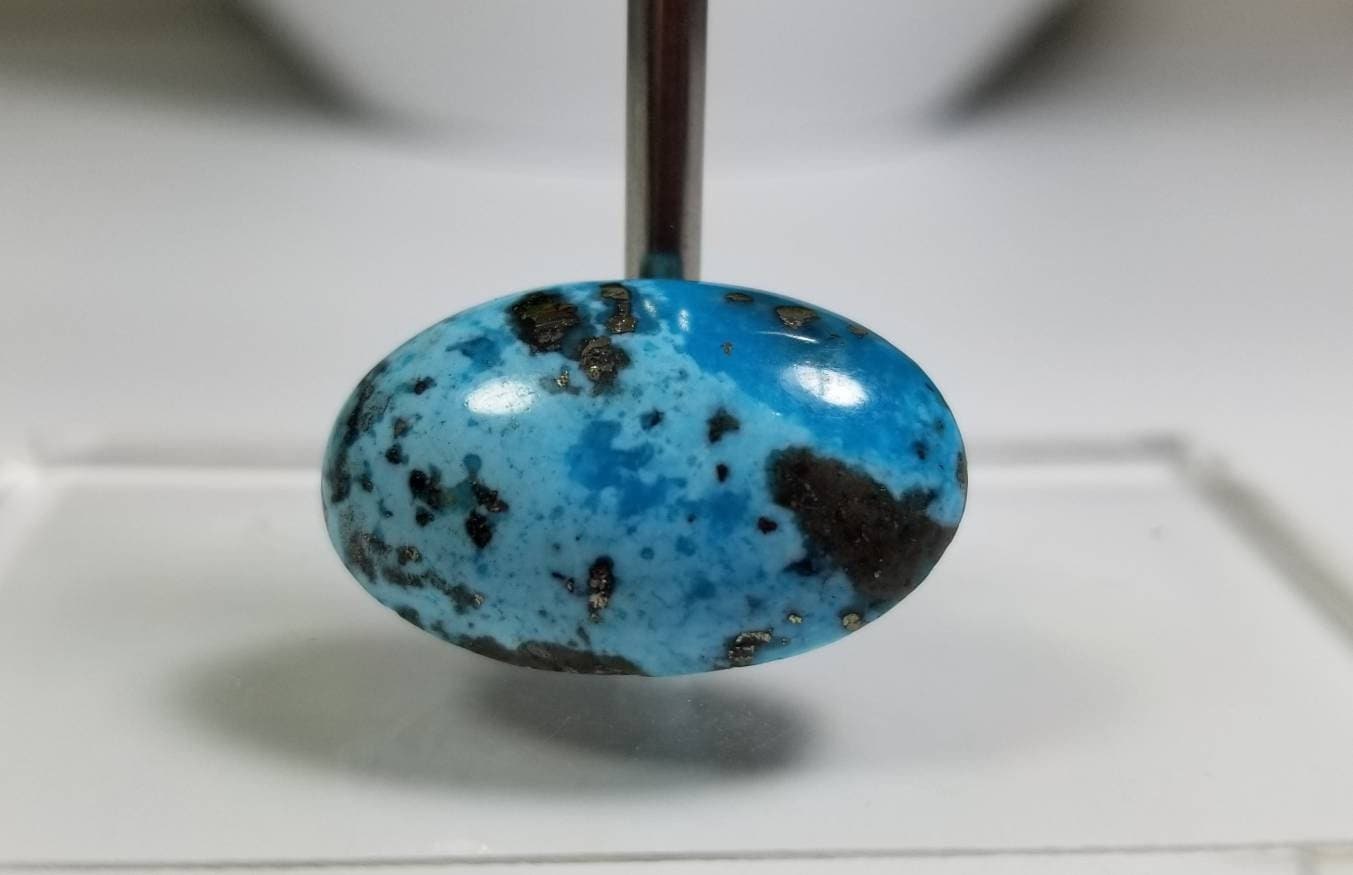 ARSAA GEMS AND MINERALSNatural turquoise with pyrite ring size - Premium  from ARSAA GEMS AND MINERALS - Just $20.00! Shop now at ARSAA GEMS AND MINERALS