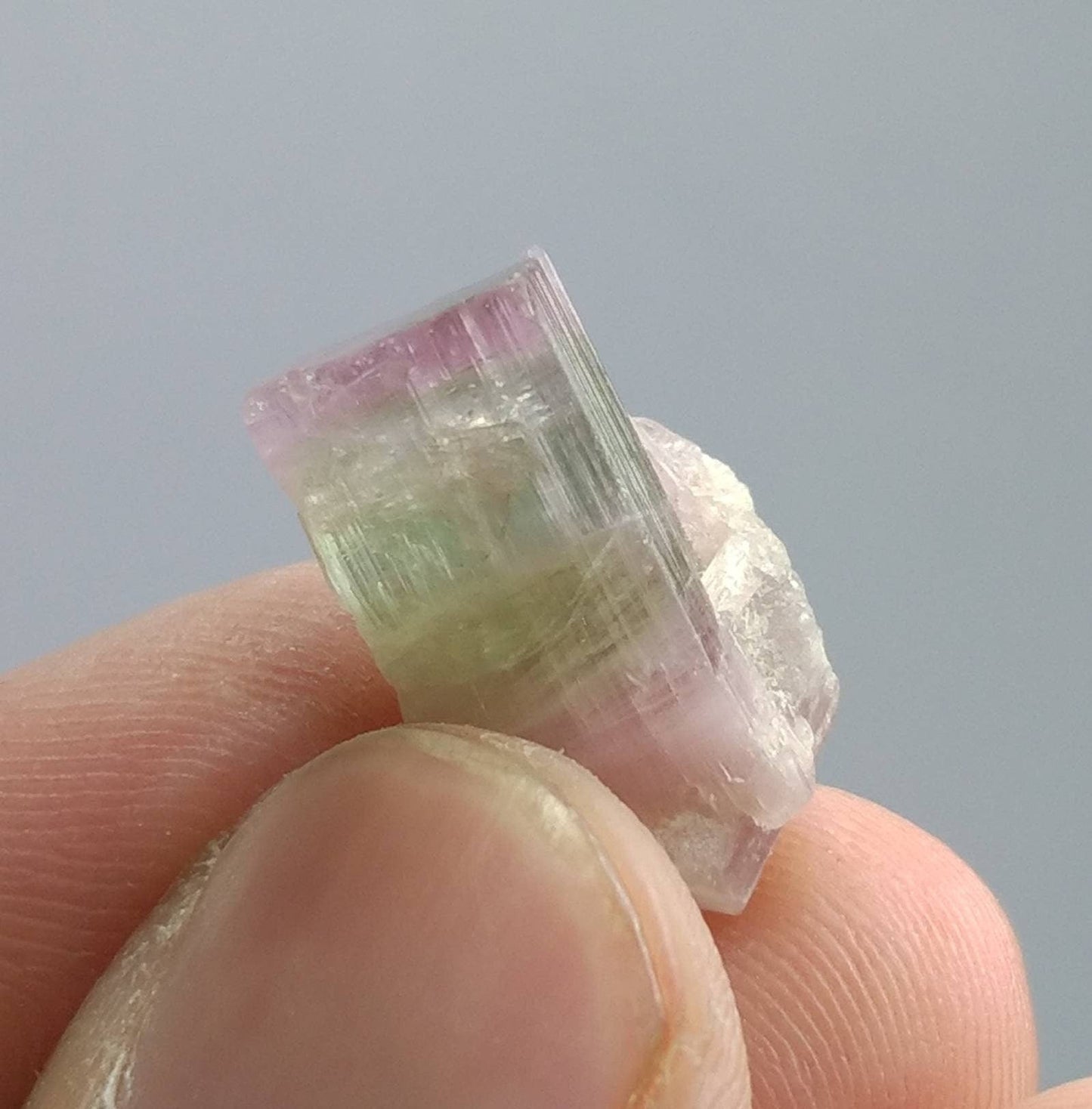 ARSAA GEMS AND MINERALSTop Quality beautiful natural 3 grams terminated multicolor Tourmaline crystal - Premium  from ARSAA GEMS AND MINERALS - Just $30.00! Shop now at ARSAA GEMS AND MINERALS