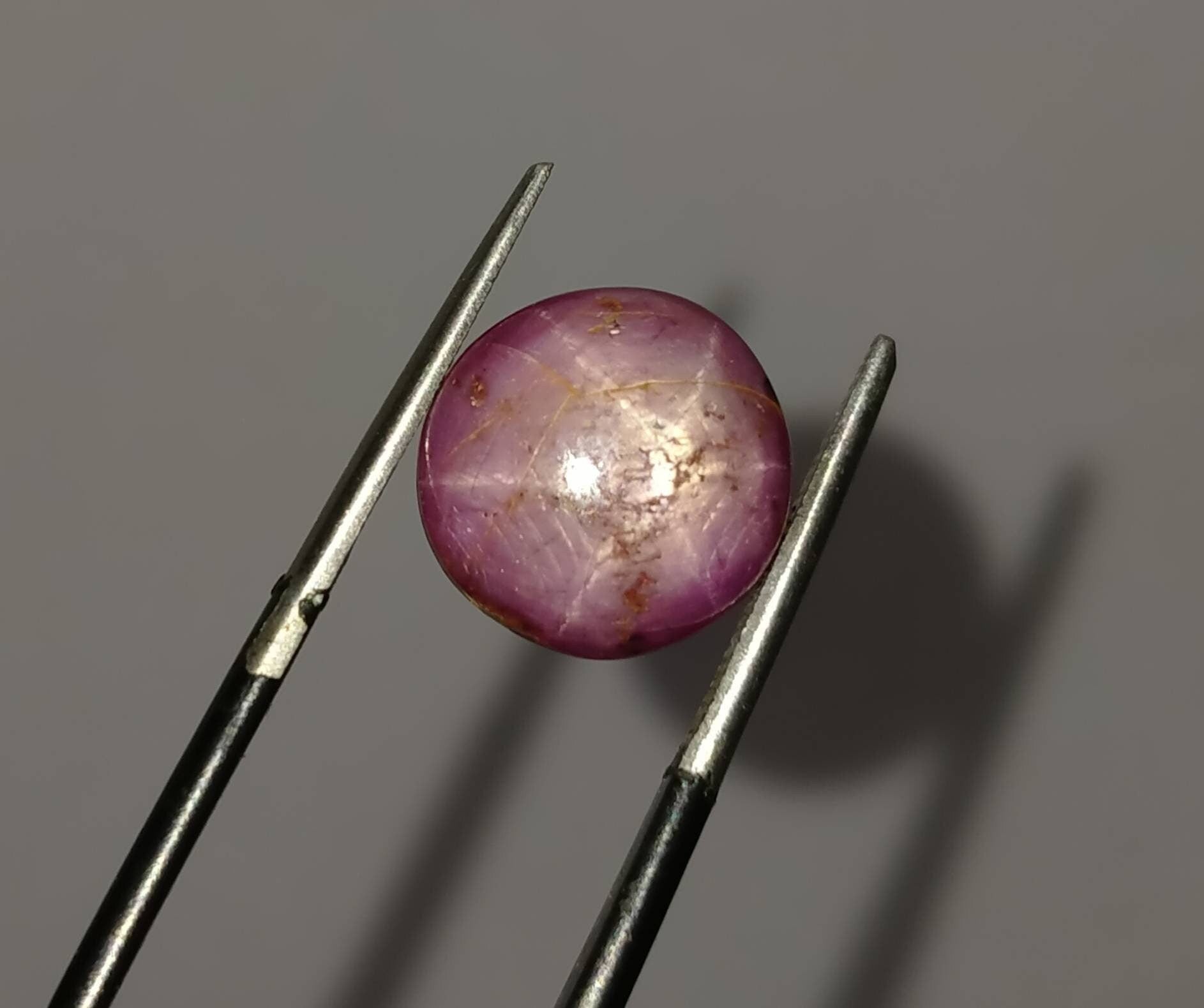 ARSAA GEMS AND MINERALSNatural aesthetic Beautiful 10 carats fine quality star ruby oval shape cabochon - Premium  from ARSAA GEMS AND MINERALS - Just $20.00! Shop now at ARSAA GEMS AND MINERALS