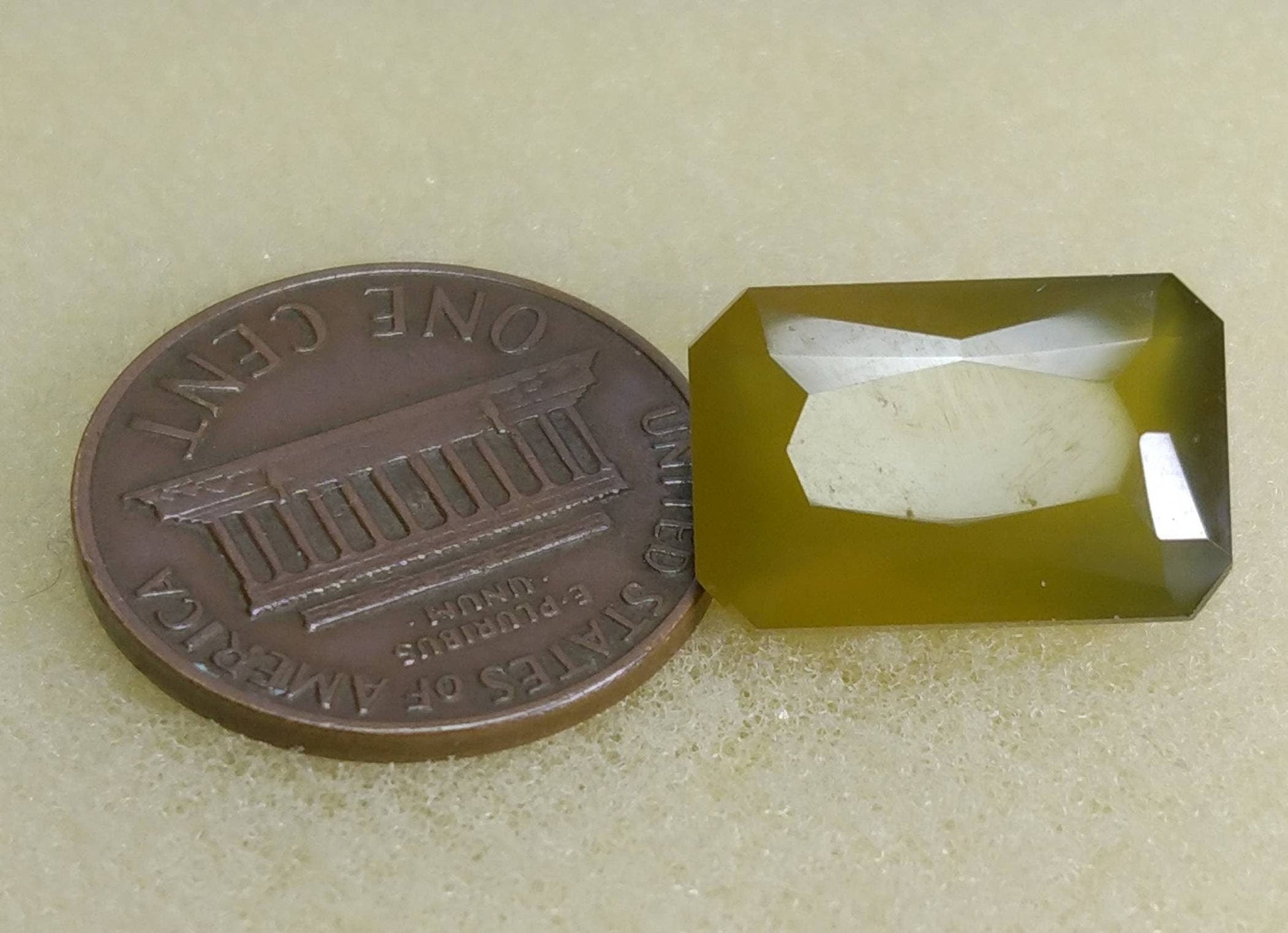 ARSAA GEMS AND MINERALSNatural fine quality beautiful 10 Carats radiant shape faceted hydrograssular garnet gem - Premium  from ARSAA GEMS AND MINERALS - Just $20.00! Shop now at ARSAA GEMS AND MINERALS