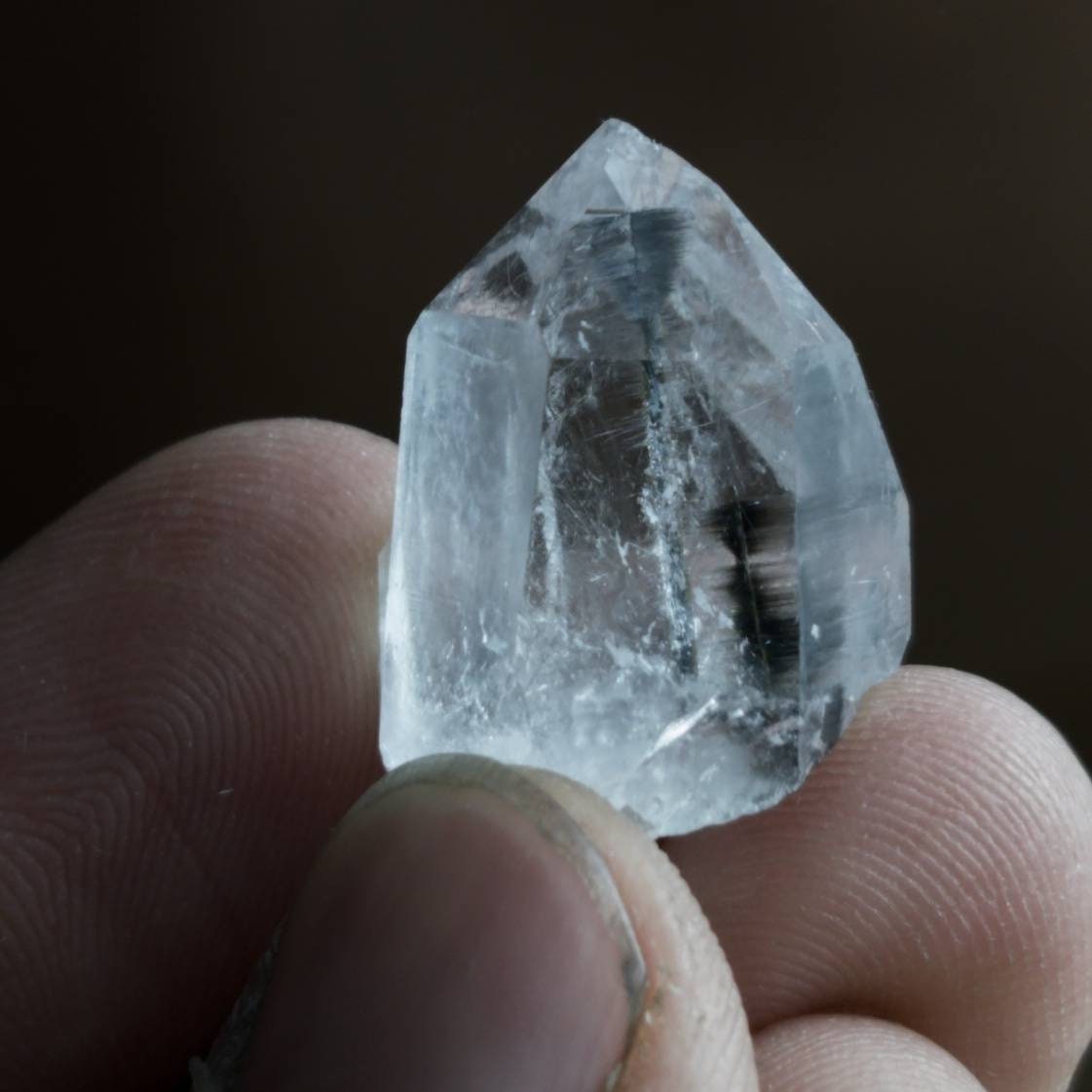 ARSAA GEMS AND MINERALSNatural fine quality beautiful 7.4 grams clear brookite included quartz crystal - Premium  from ARSAA GEMS AND MINERALS - Just $20.00! Shop now at ARSAA GEMS AND MINERALS