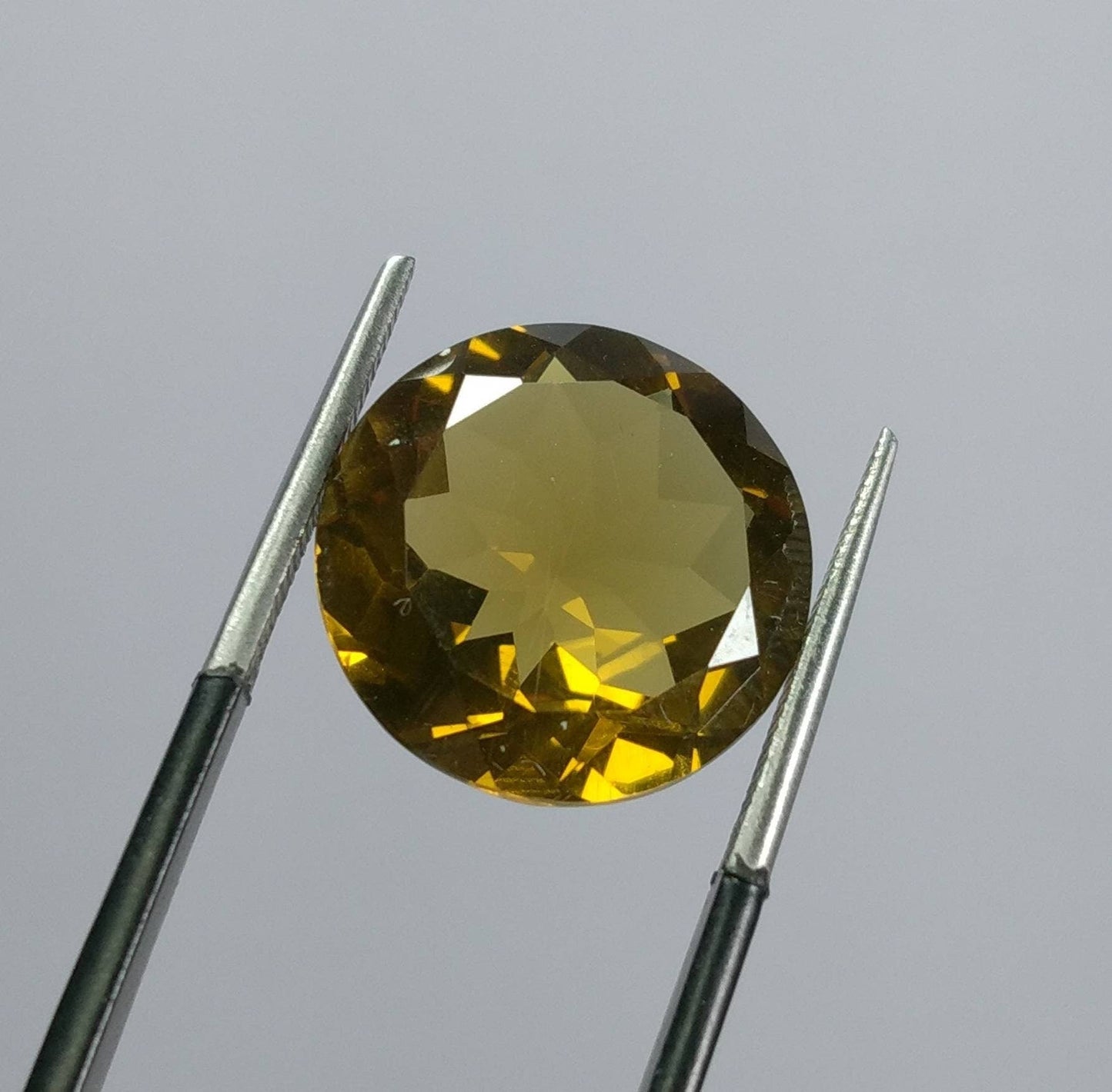 ARSAA GEMS AND MINERALSNatural top quality beautiful 10 carats VV clarity round shape Faceted citrine gem - Premium  from ARSAA GEMS AND MINERALS - Just $30.00! Shop now at ARSAA GEMS AND MINERALS