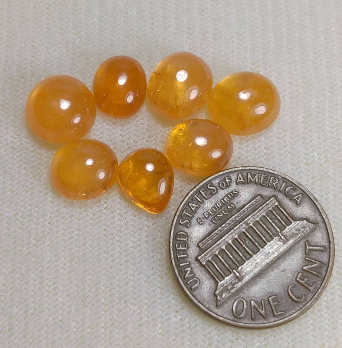 ARSAA GEMS AND MINERALSNatural top quality beautiful 20 carat small lot of spessartine garnet Cabochons - Premium  from ARSAA GEMS AND MINERALS - Just $45.00! Shop now at ARSAA GEMS AND MINERALS