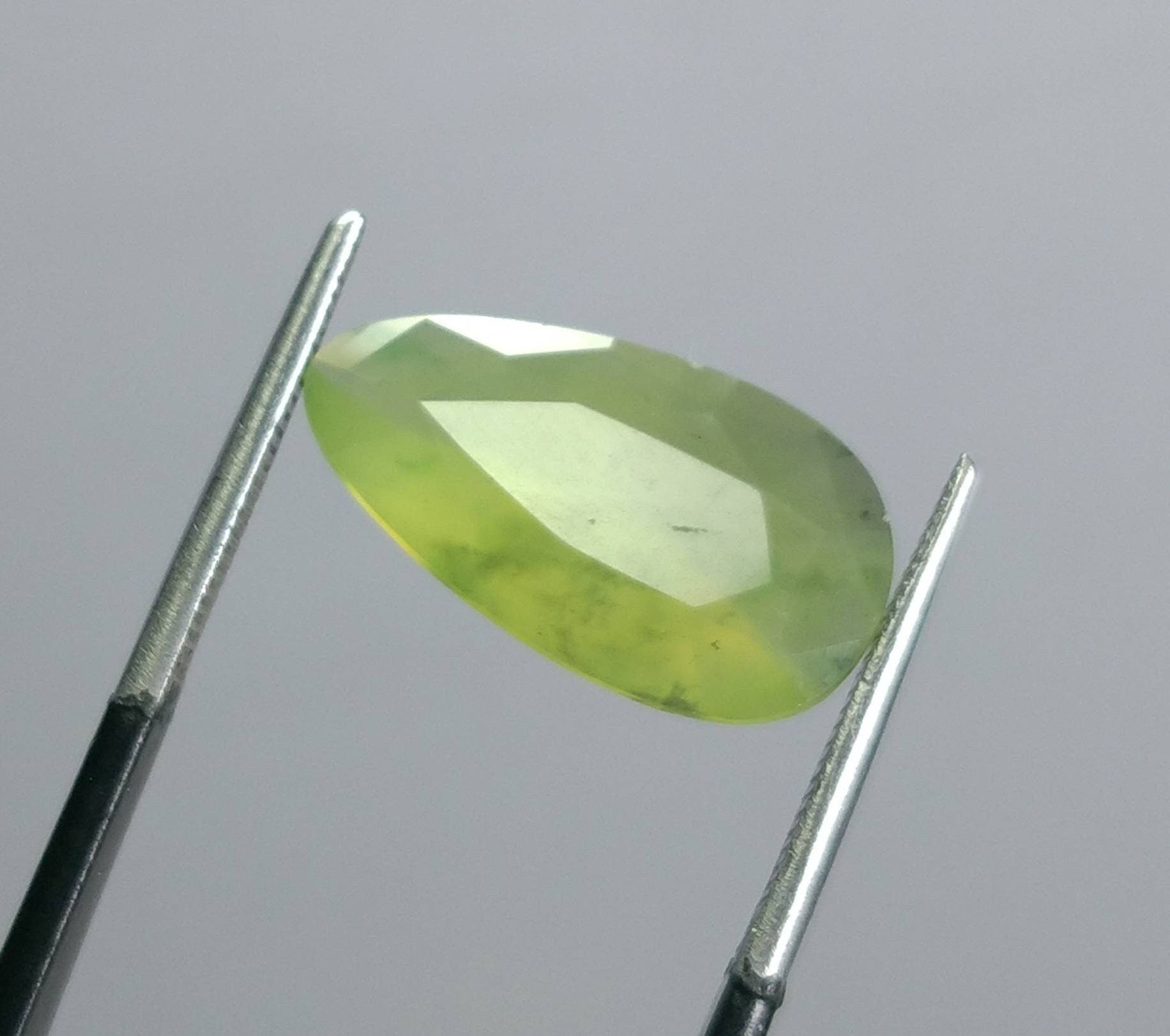 ARSAA GEMS AND MINERALSNatural top quality beautiful 5 carats pear shape faceted green hydrograssular garnet gem - Premium  from ARSAA GEMS AND MINERALS - Just $15.00! Shop now at ARSAA GEMS AND MINERALS