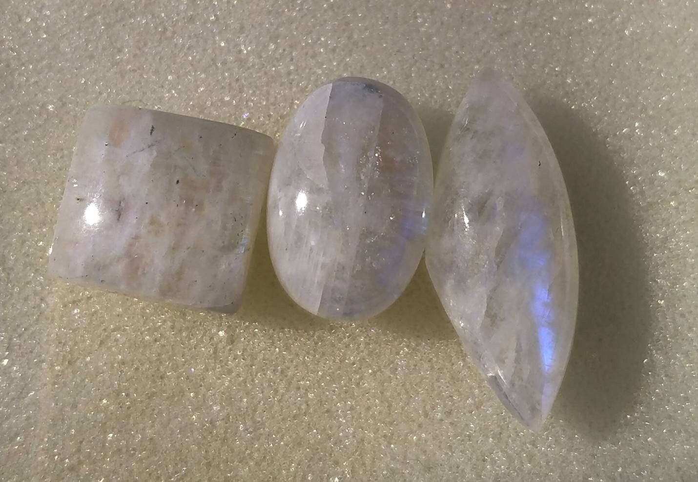 ARSAA GEMS AND MINERALSNatural top quality beautiful cabochons of moonstone - Premium  from ARSAA GEMS AND MINERALS - Just $25.00! Shop now at ARSAA GEMS AND MINERALS