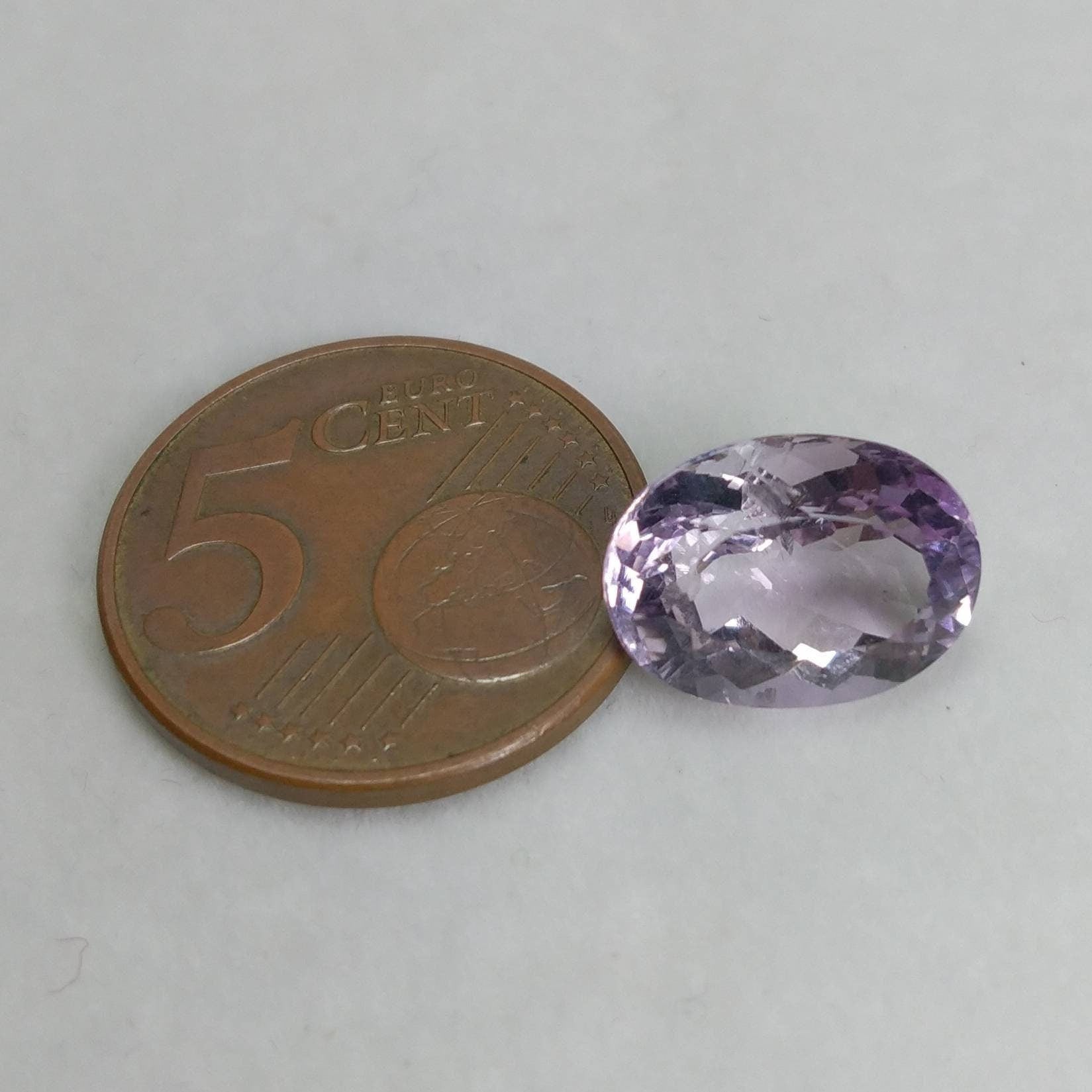 ARSAA GEMS AND MINERALSNatural fine quality beautiful 6.5 carats VV clarity faceted oval shape amethyst gem - Premium  from ARSAA GEMS AND MINERALS - Just $13.00! Shop now at ARSAA GEMS AND MINERALS