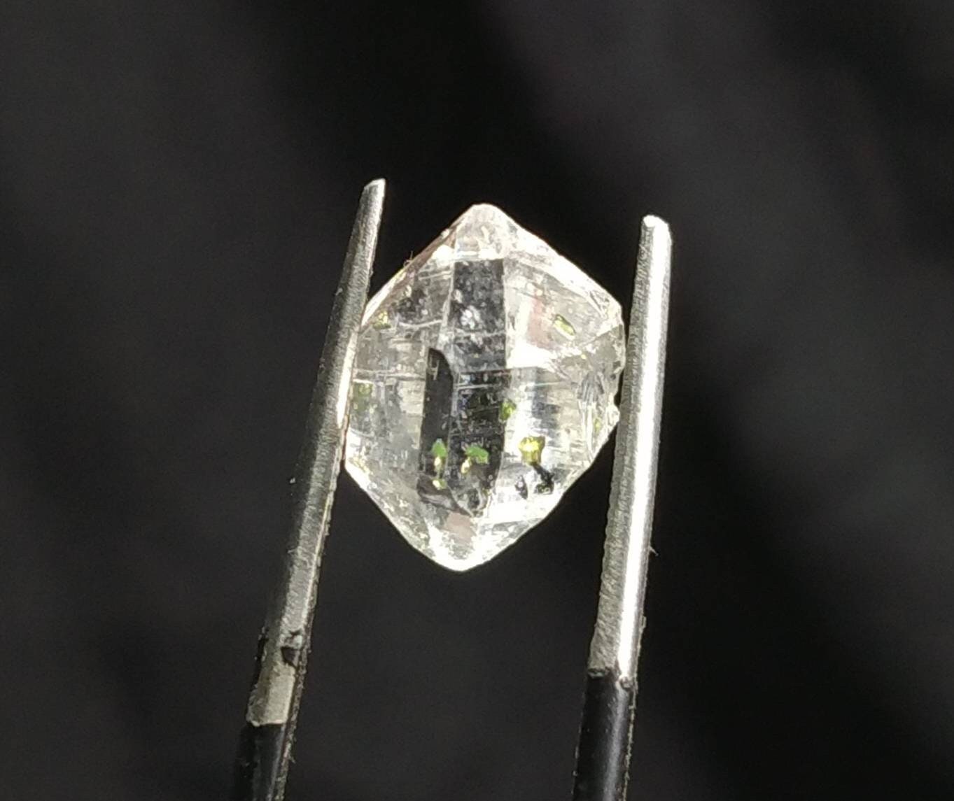 ARSAA GEMS AND MINERALSNatural aesthetic Beautiful 12.7 grams clear double terminated small lot of diamond quartz crystals - Premium  from ARSAA GEMS AND MINERALS - Just $50.00! Shop now at ARSAA GEMS AND MINERALS
