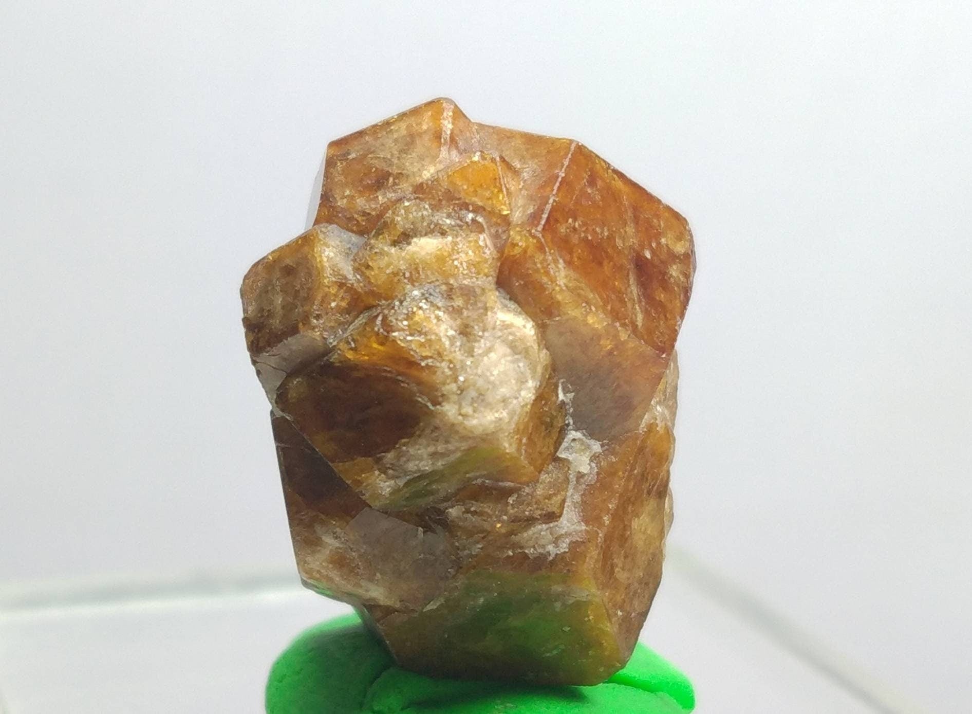 ARSAA GEMS AND MINERALSNatural aesthetic Beautiful 15.1 grams terminated hessonite garnet crystal - Premium  from ARSAA GEMS AND MINERALS - Just $20.00! Shop now at ARSAA GEMS AND MINERALS