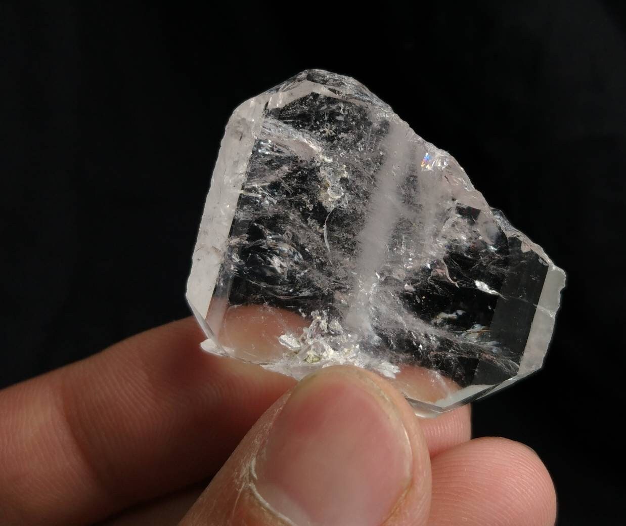 ARSAA GEMS AND MINERALSNatural beautiful Fine quality 88 grams clear terminated small lot of Faden Quartz crystals - Premium  from ARSAA GEMS AND MINERALS - Just $35.00! Shop now at ARSAA GEMS AND MINERALS