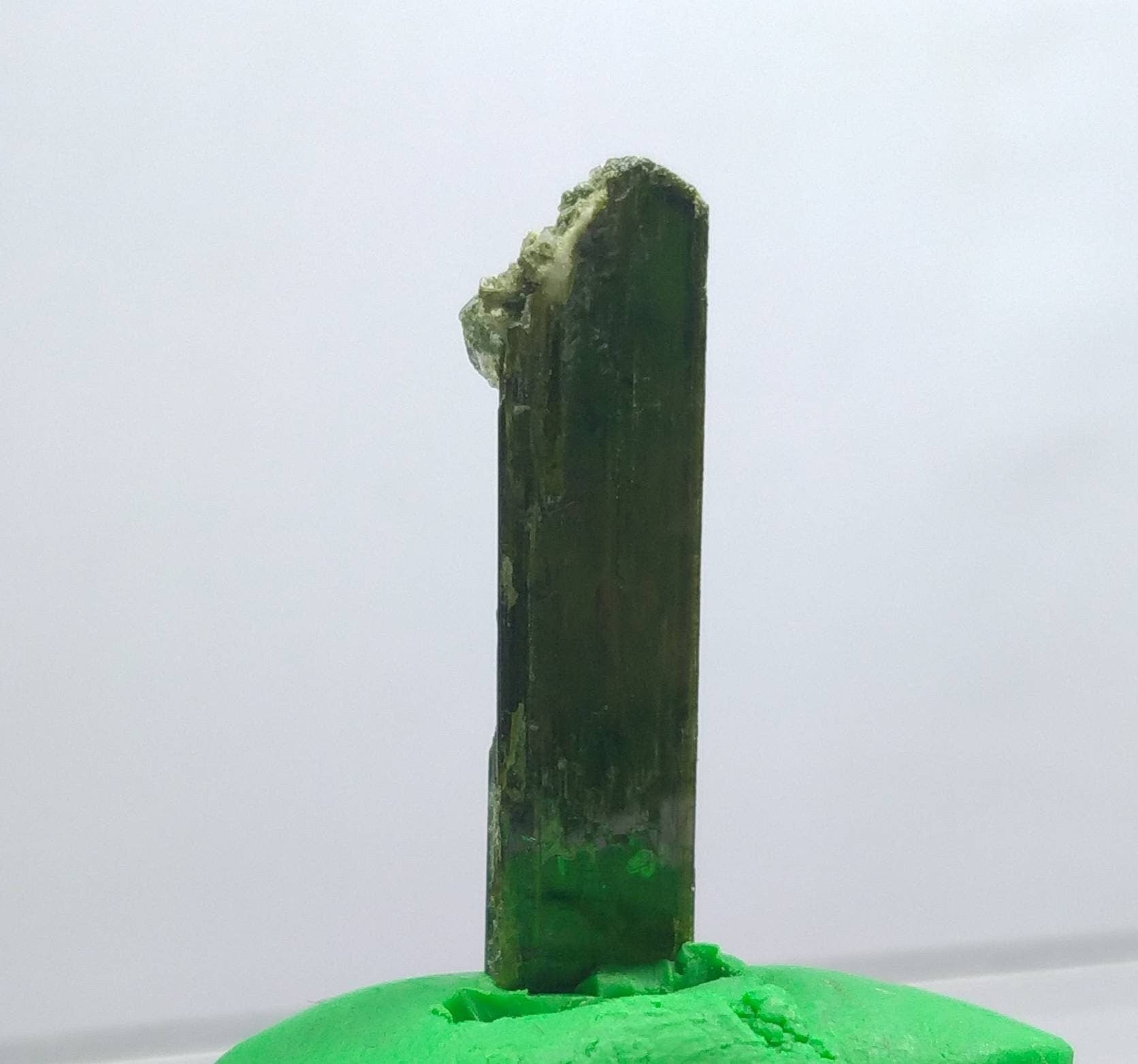 ARSAA GEMS AND MINERALSNatural clear aesthetic 1.7 gram Beautiful perfectly terminated pleochroic epidote crystal - Premium  from ARSAA GEMS AND MINERALS - Just $15.00! Shop now at ARSAA GEMS AND MINERALS