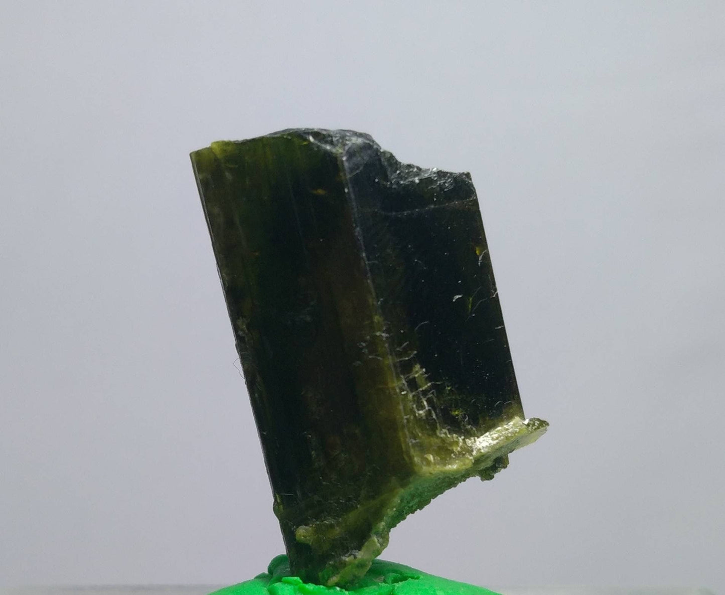 ARSAA GEMS AND MINERALSNatural clear aesthetic 10.7 gram Beautiful perfectly terminated etched pleochroic epidote crystal - Premium  from ARSAA GEMS AND MINERALS - Just $30.00! Shop now at ARSAA GEMS AND MINERALS