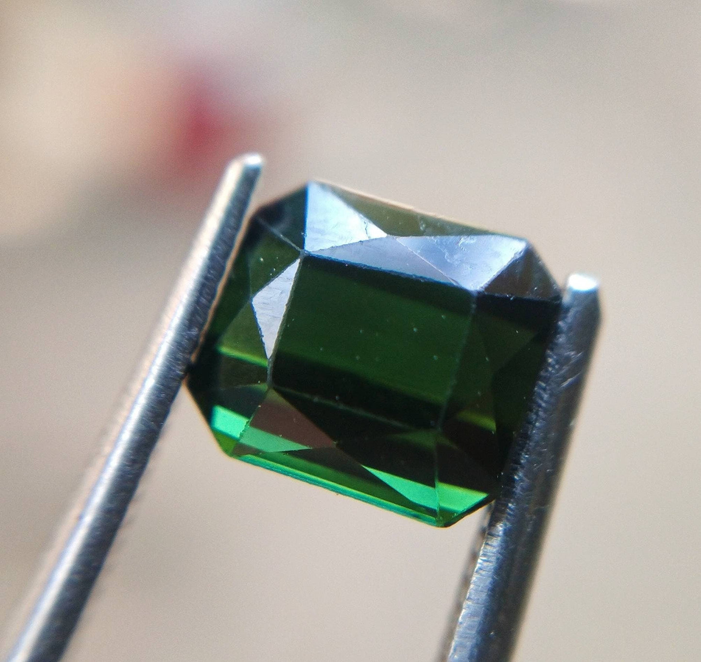 ARSAA GEMS AND MINERALSNatural fine quality beautiful 10 carats dark green color small lot of faceted radiant shapes tourmaline gems - Premium  from ARSAA GEMS AND MINERALS - Just $50.00! Shop now at ARSAA GEMS AND MINERALS