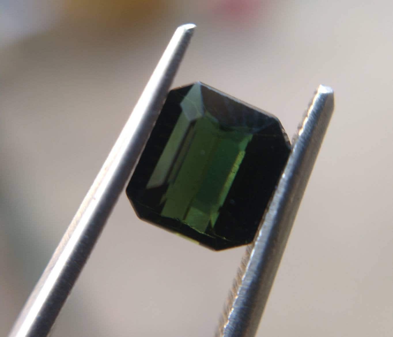 ARSAA GEMS AND MINERALSNatural fine quality beautiful 11 carats dark green color small lot of faceted radiant shapes tourmaline gems - Premium  from ARSAA GEMS AND MINERALS - Just $55.00! Shop now at ARSAA GEMS AND MINERALS
